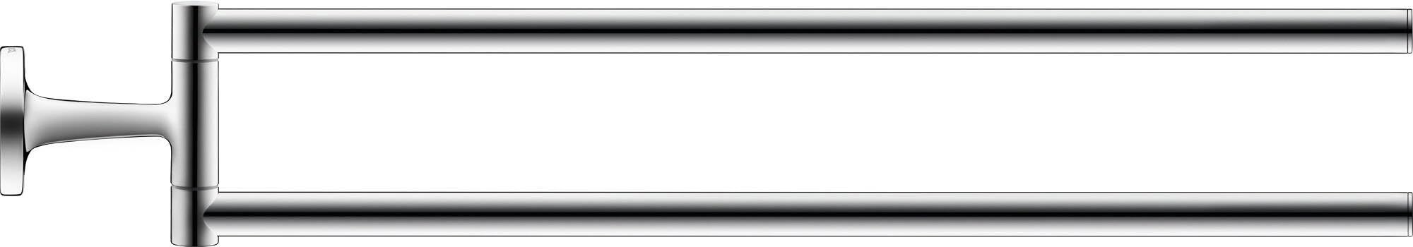 duravit-starck-t-porte-serviettes-mural-2-bras-chrom-46-5-cm image 1