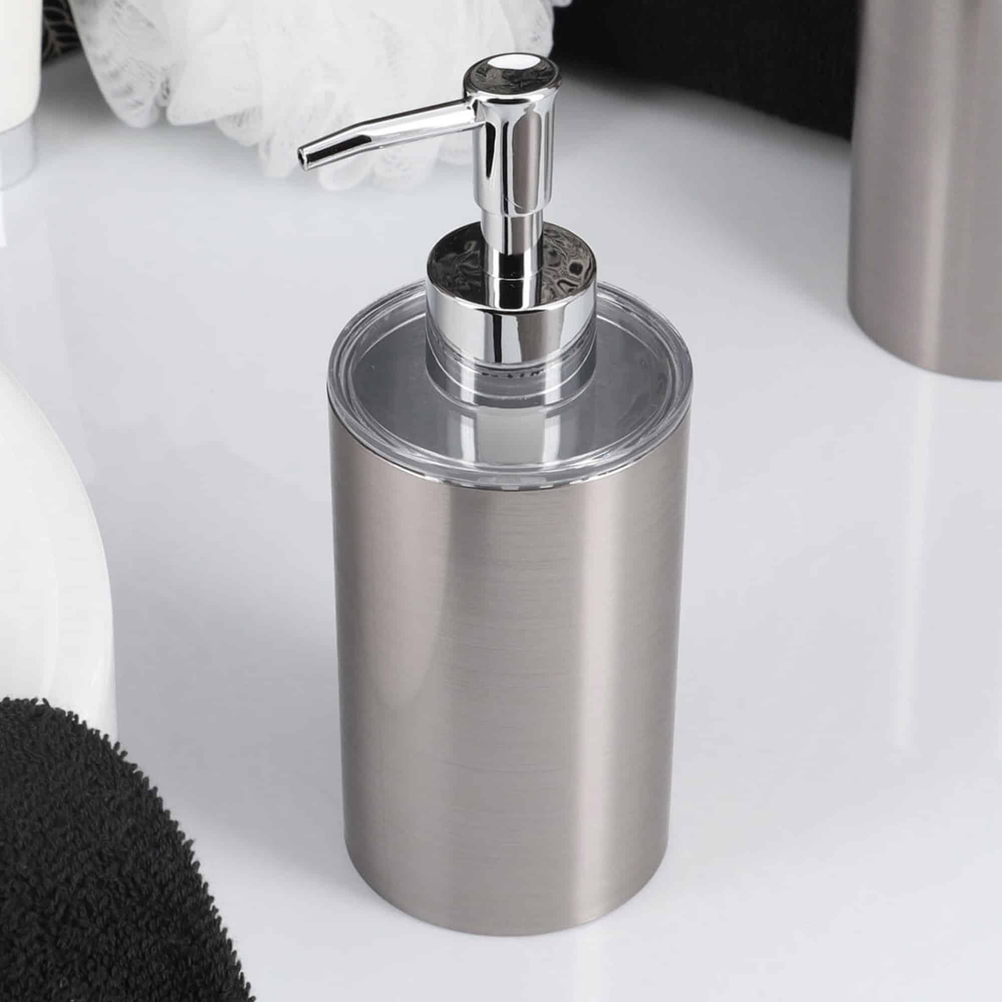 evideco-noumea-distributeur-de-savon-alu-bross-350-ml image 4