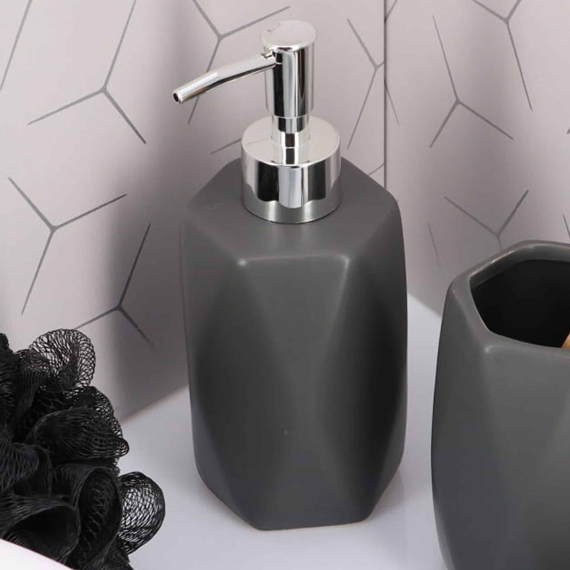 evideco-diamond-distributeur-savon-gris-lotion image 4