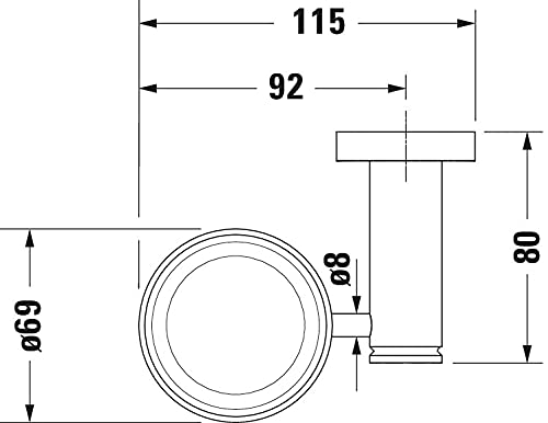 duravit-d-code-0099191000-porte-gobelet-chrom-gauche image 3