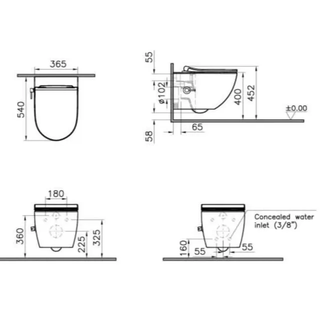 swiss-aqua-technologies-wc-suspendu-sans-bride-bidet-thermostatique image 1