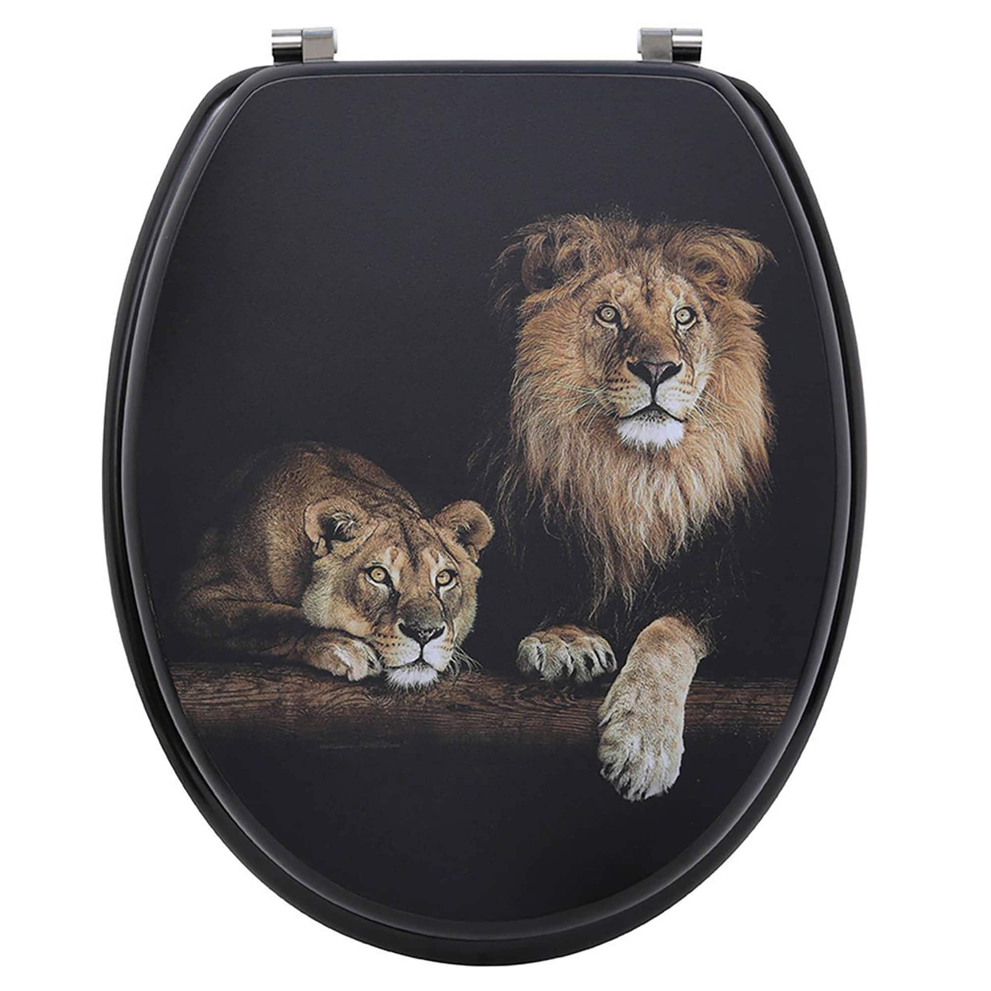 evideco-toilet-seats-abattant-wc-allong-18-lion-noir image 2