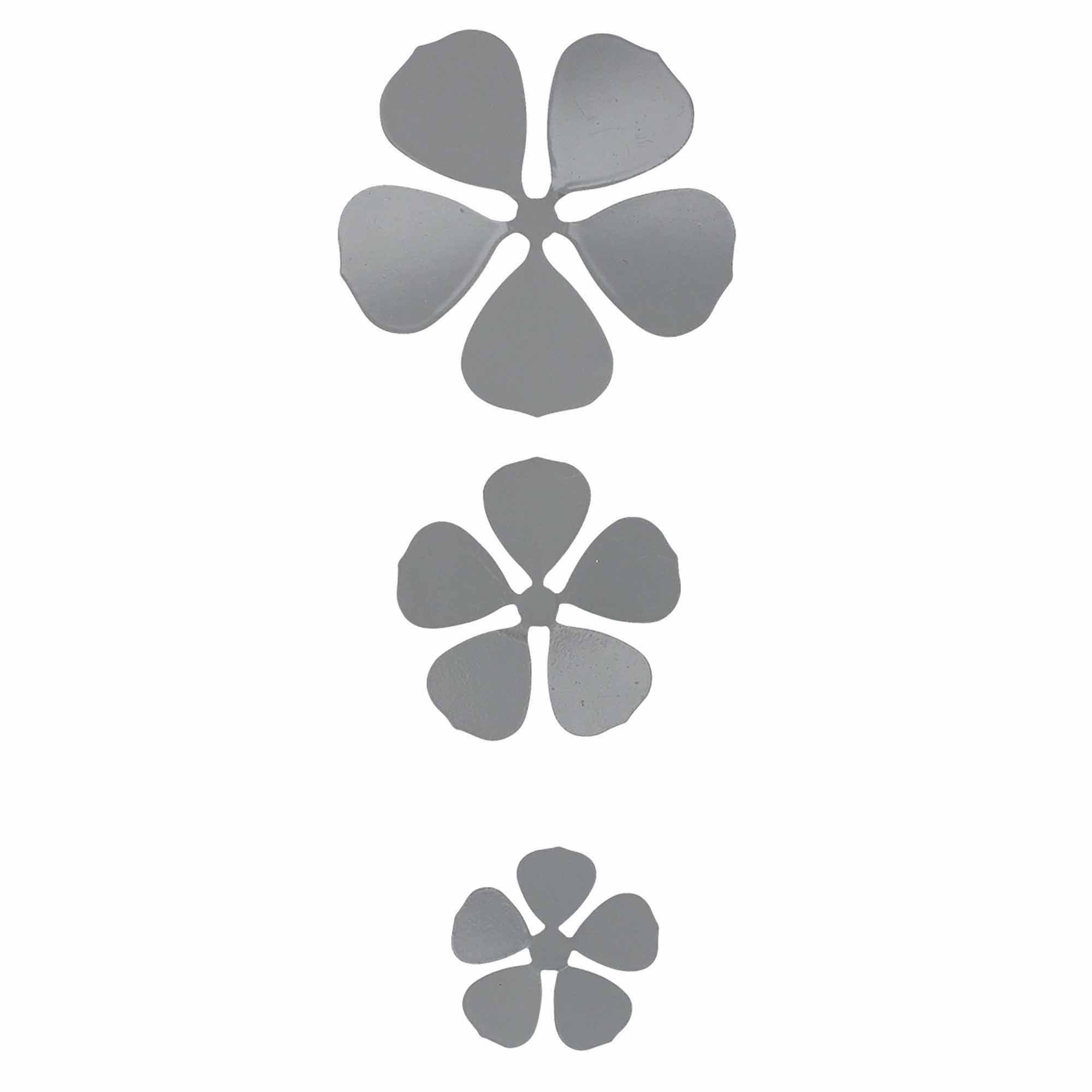 evideco-fleur-m-tal-lot-3-embrasses-rideaux-aimant-es image 1