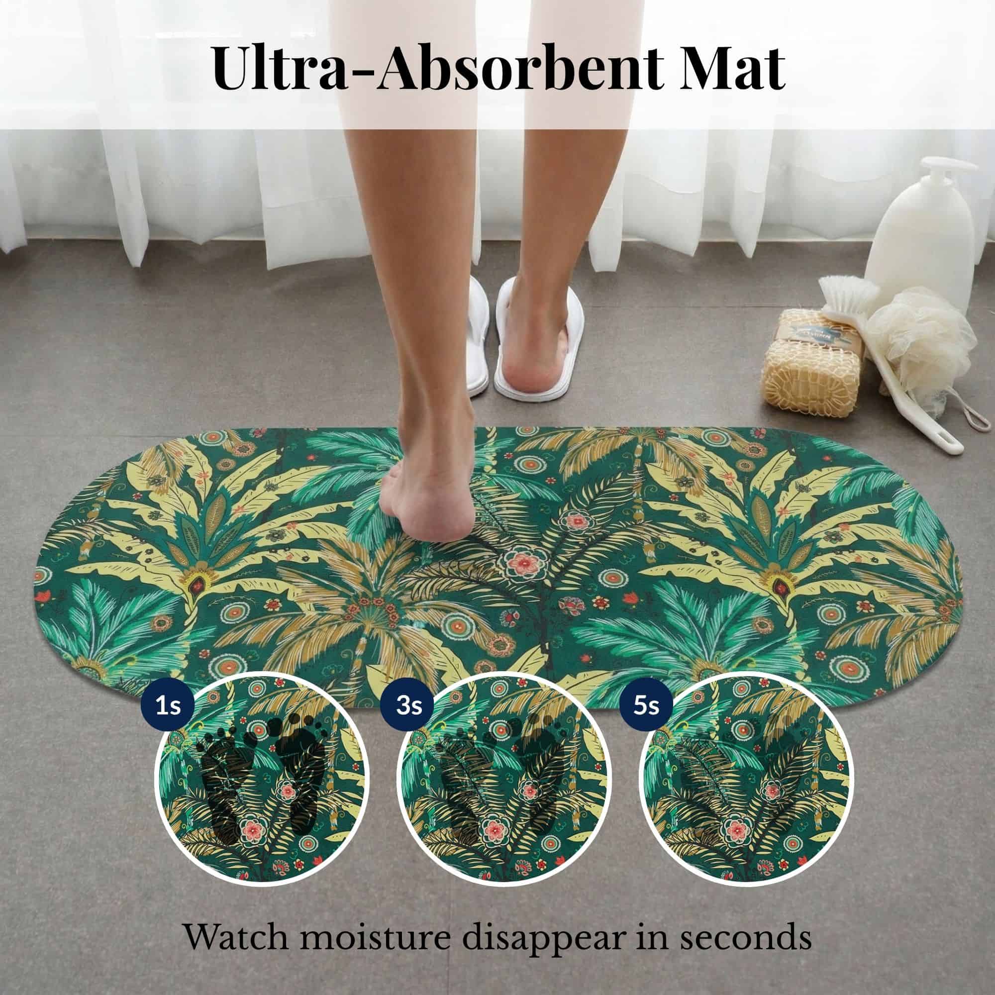 evideco-jungle-bloom-runner-40-18-tapis-de-bain-antid-rapant image 3
