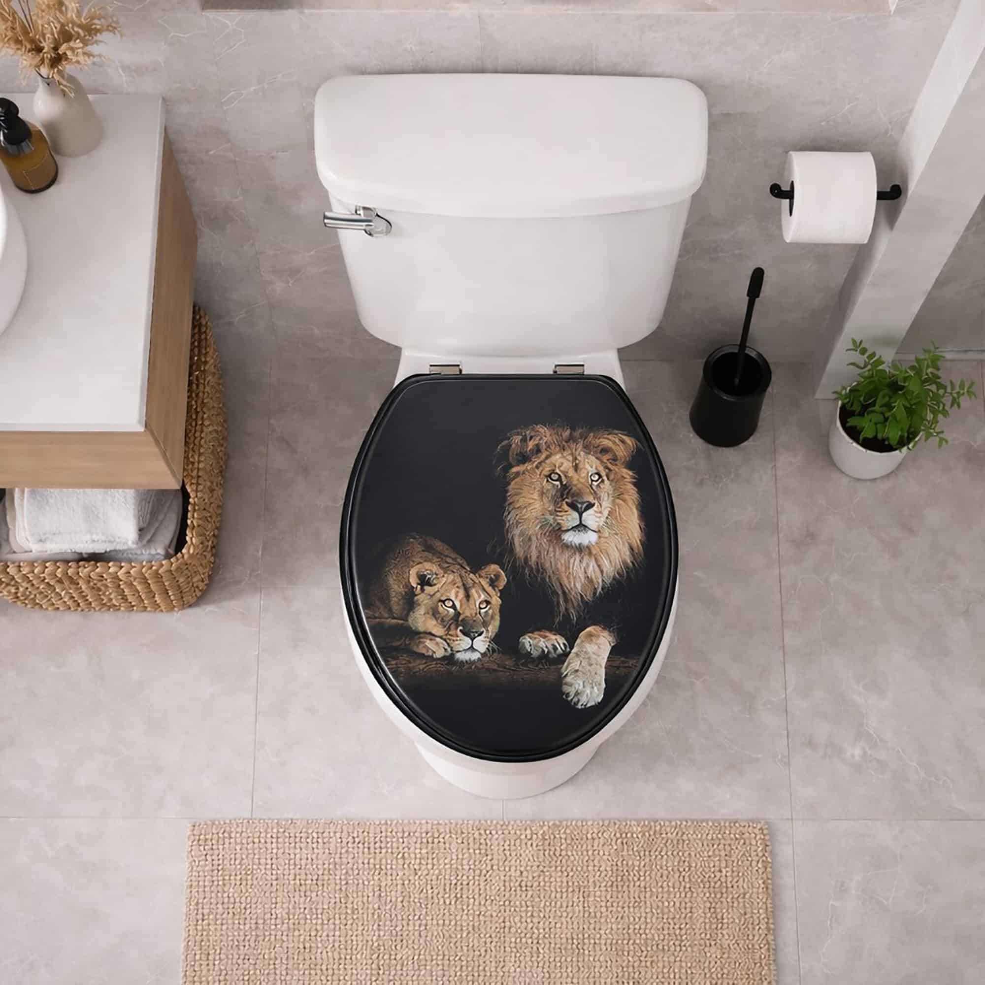 evideco-toilet-seats-abattant-wc-allong-18-lion-noir image 1