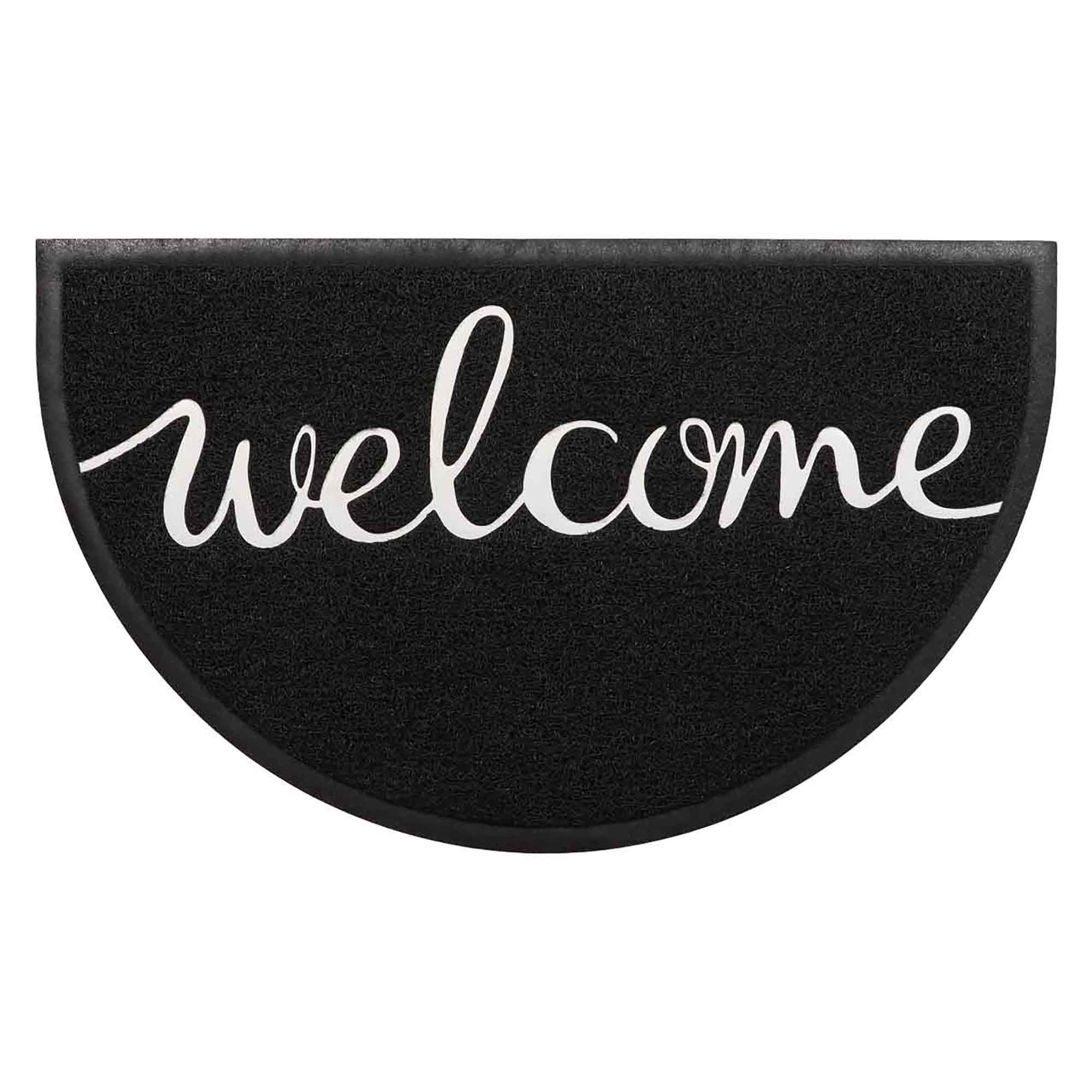evideco-welcome-paillasson-demi-lune-noir-76x46-cm-pvc image 8