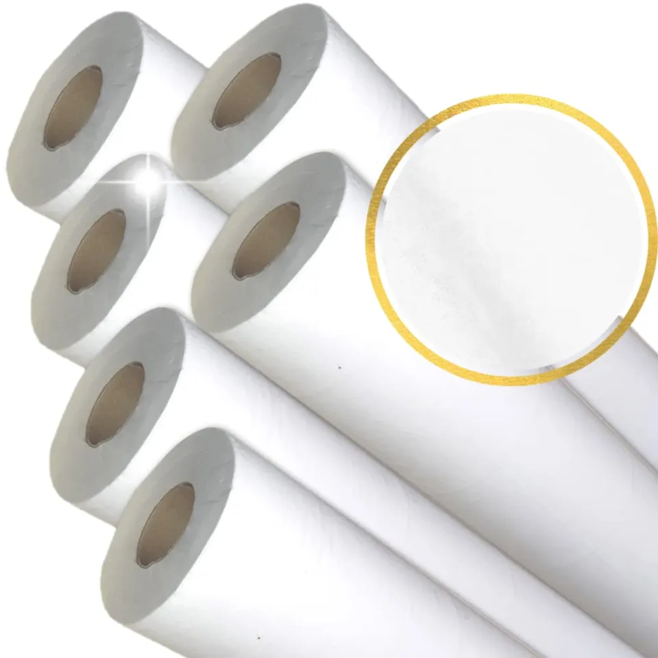 dstock60-drap-examen-lisse-60cm-lot-6-rouleaux-blanc image 1