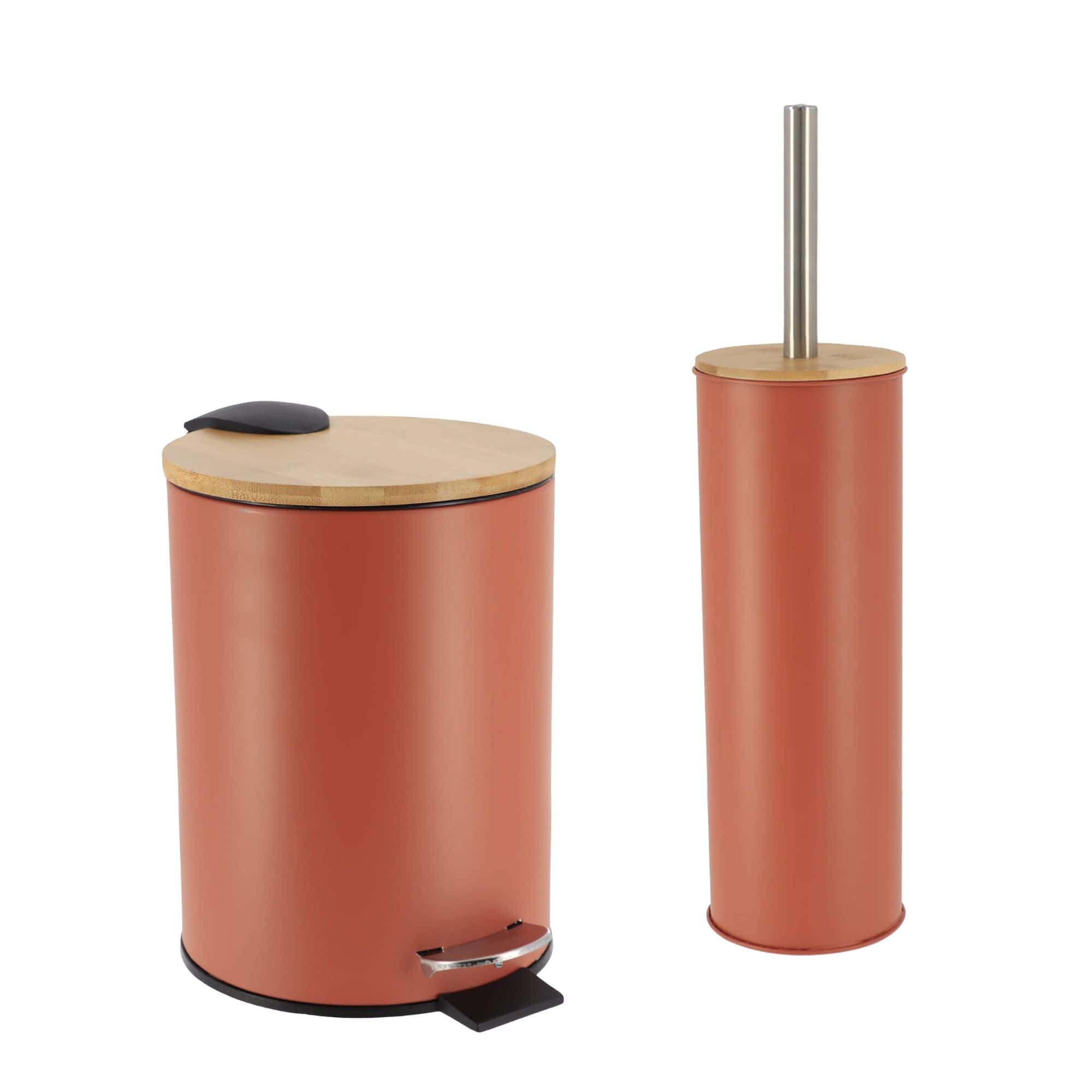 evideco-set-salle-de-bain-terracotta-bambou-2-pi-ces image 8