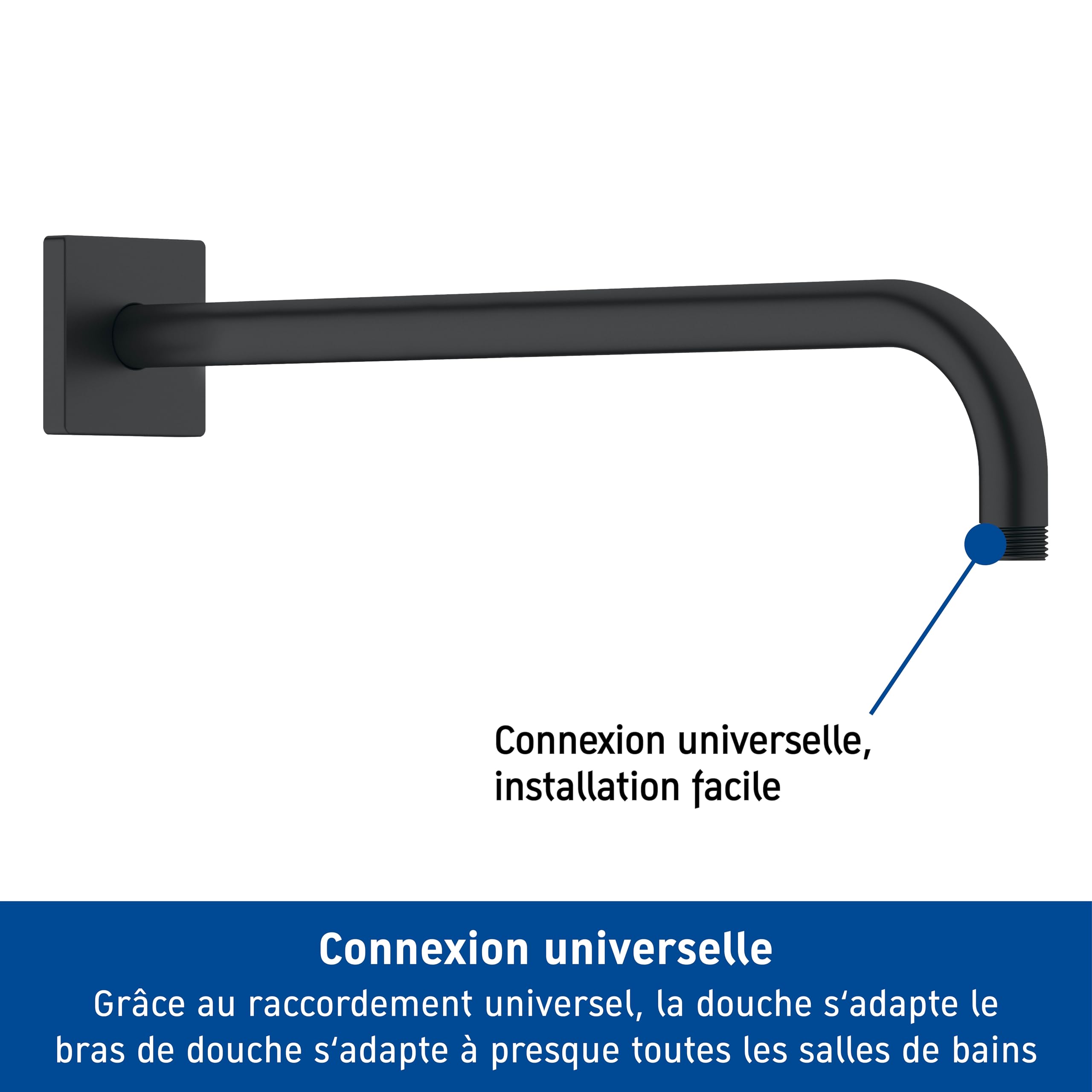 duravit-universal-bras-de-douche-410-mm-noir-mat-carr image 2