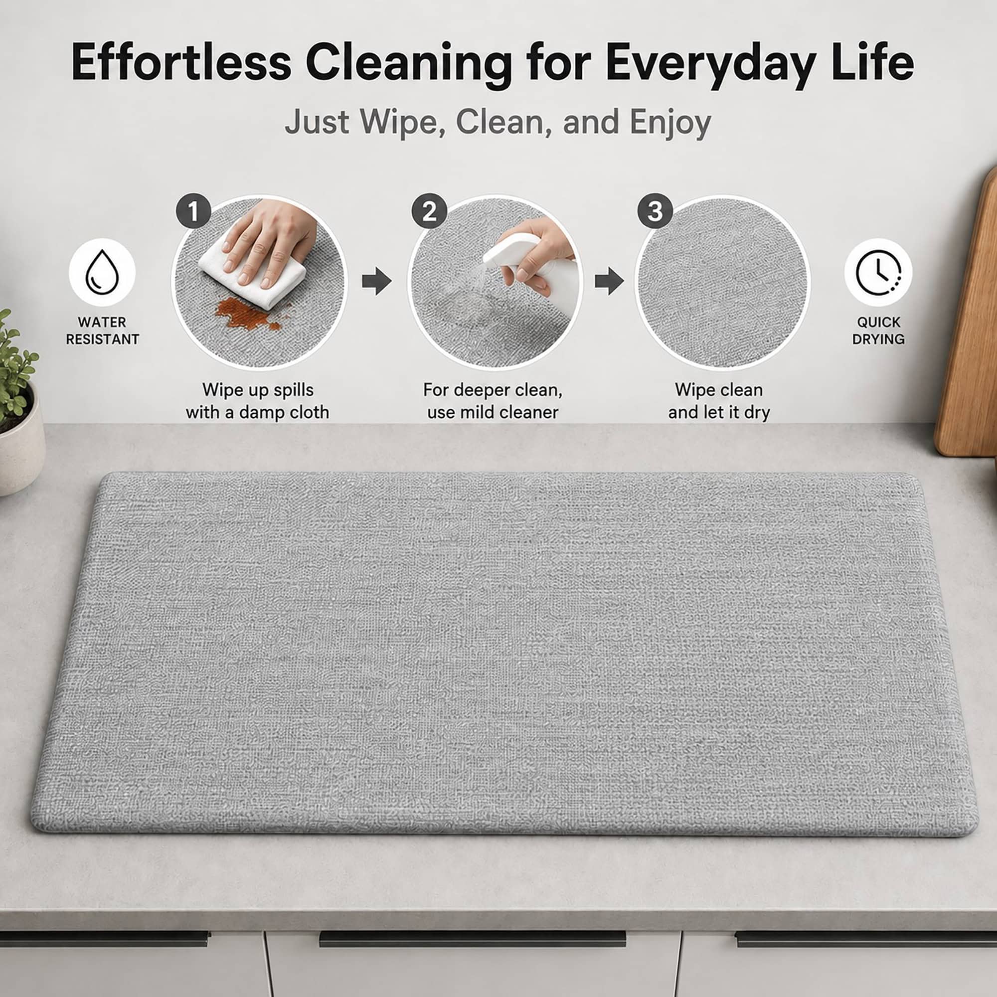 evideco-tapis-cuisine-antifatigue-gris-clair-51x122-cm-mousse image 6