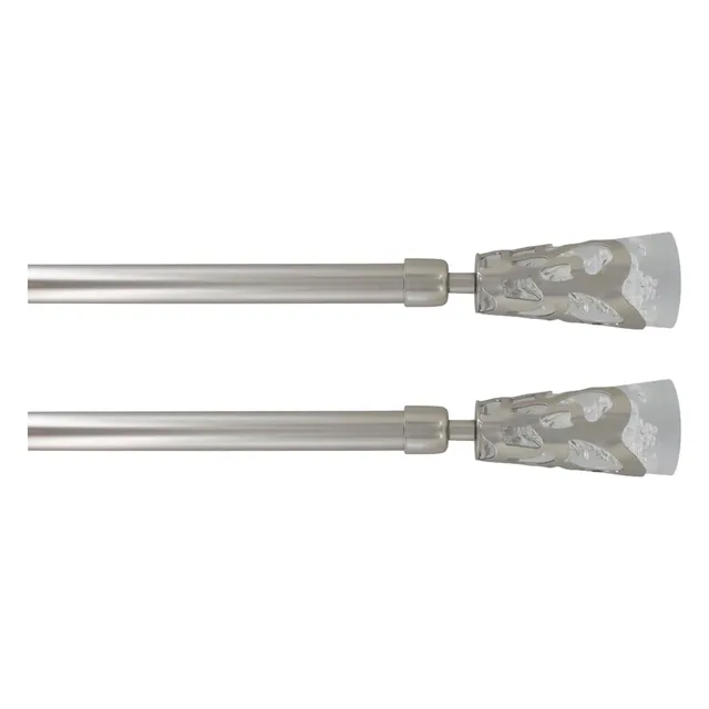 evideco-home-accessories-tringle-rideau-argent-127-208-cm-lot-de-2 image 1