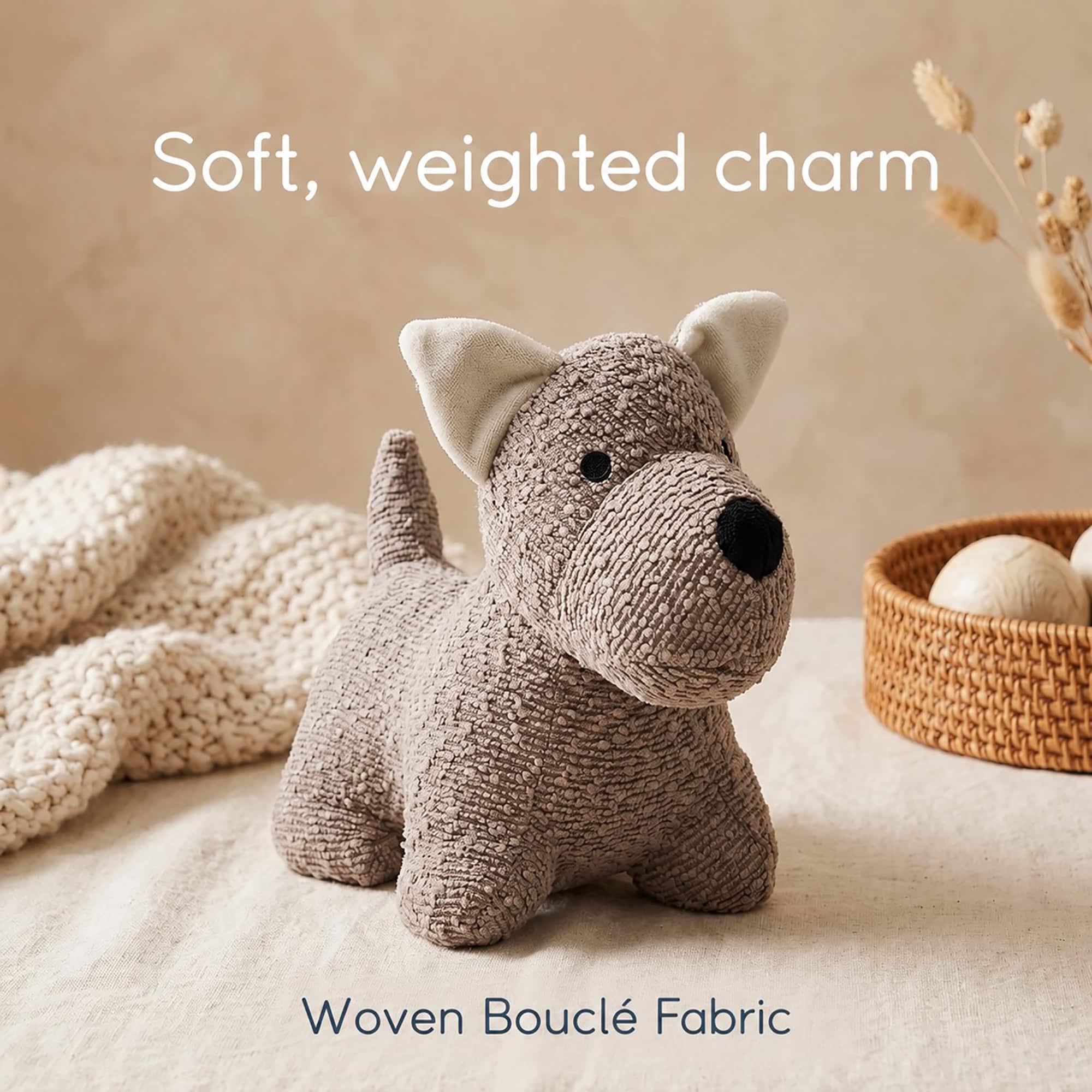 evideco-home-accessories-cale-porte-chien-taupe-boucl-lest image 8