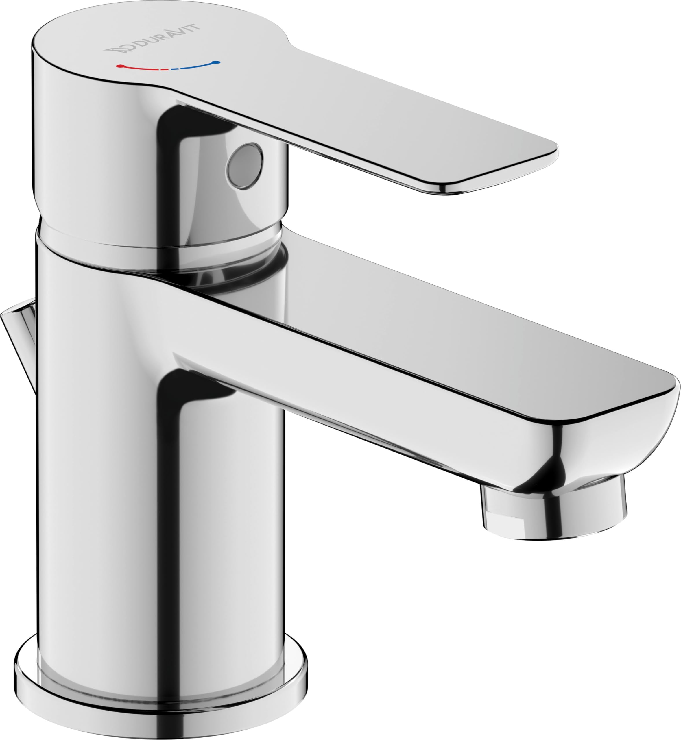 duravit-d-code-dc1013001010-mitigeur-lavabo-s-chrom-avec-bonde image 1