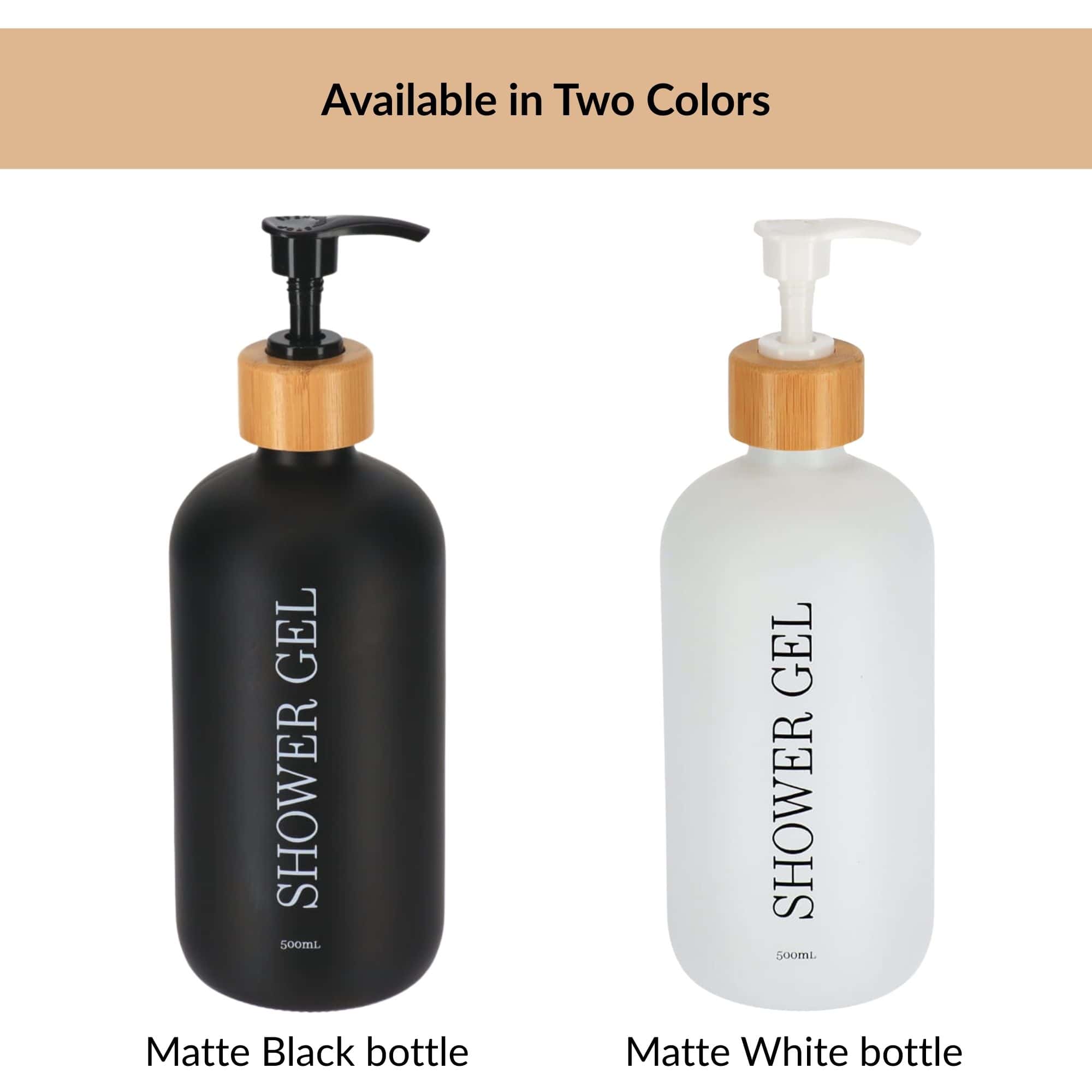 evideco-shower-accessories-distributeur-savon-blanc-mat-500-ml image 8