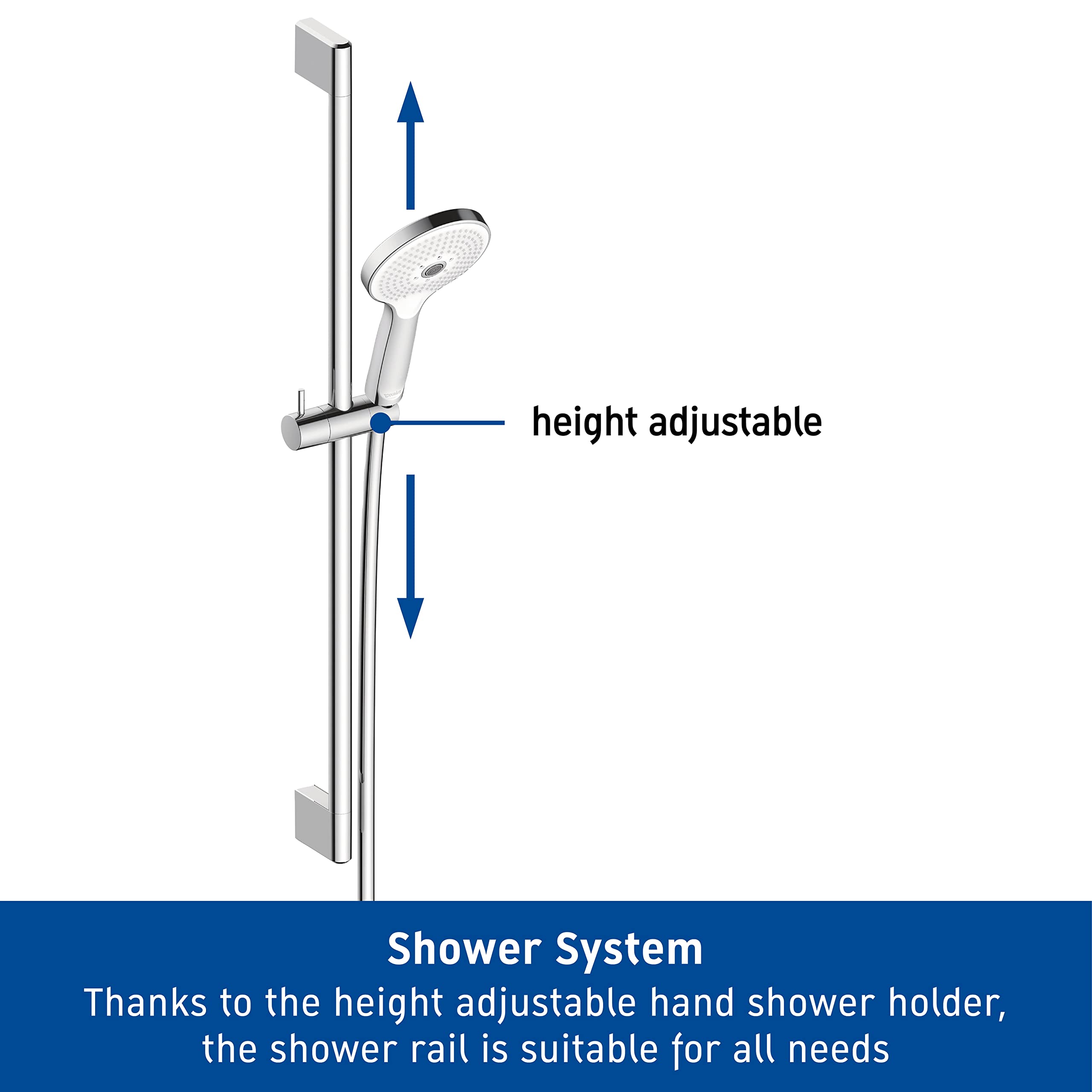 duravit-universal-syst-me-douche-3-jets-chrom-blanc-barre-700-mm image 2