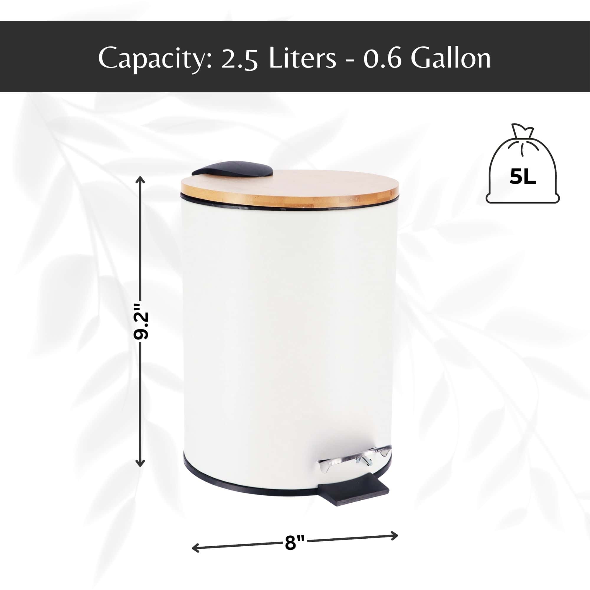 evideco-willis-poubelle-blanche-2-5l-couvercle-bambou-p-dale image 4