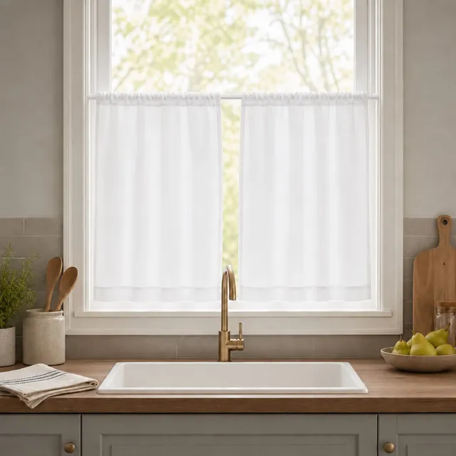 evideco-home-accessories-tringle-extensible-blanche-24-31-pouces image 1