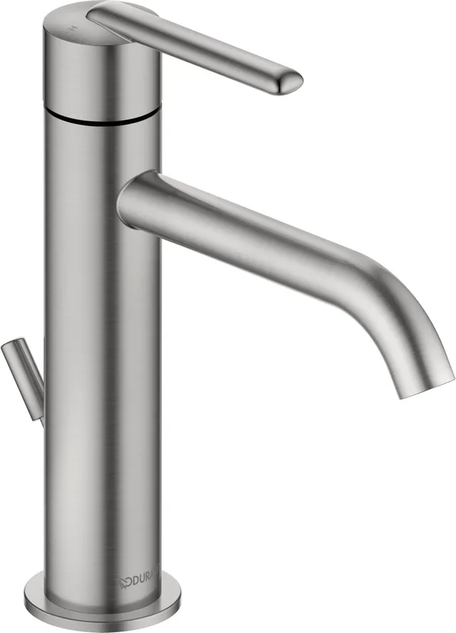 duravit-balcoon-mitigeur-lavabo-taille-m-inox-bross-bonde image 1