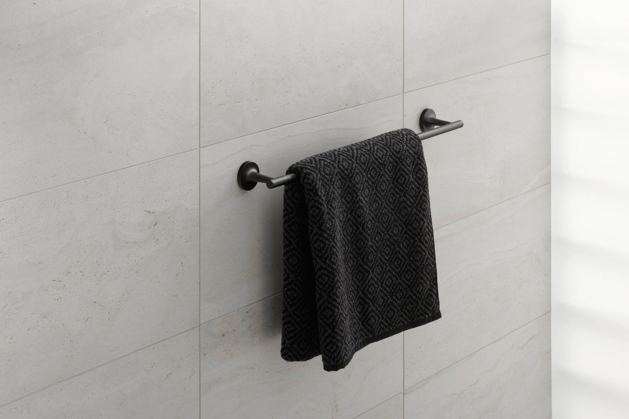 duravit-starck-t-porte-serviettes-mural-610-mm-noir-mat image 5