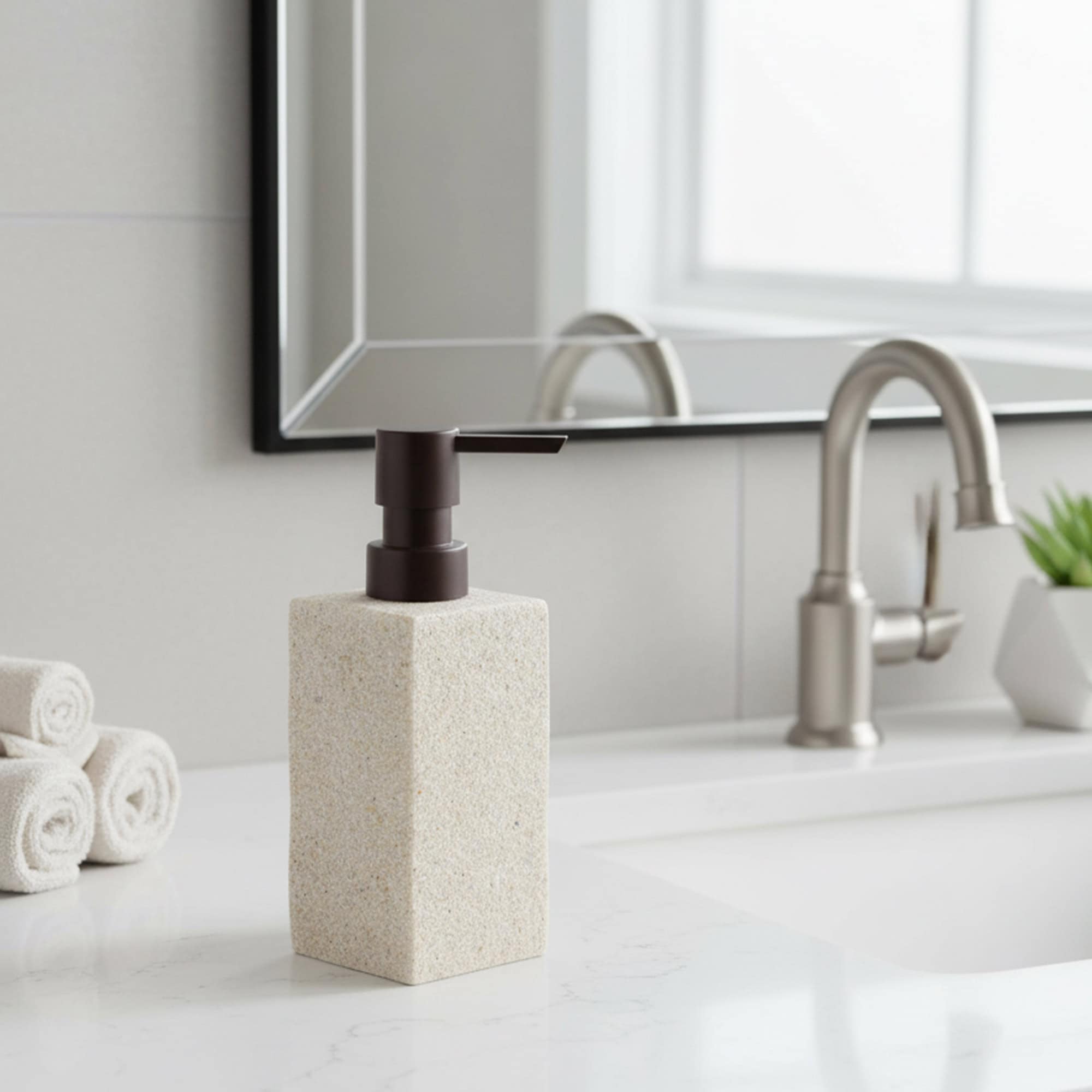 evideco-stone-distributeur-savon-r-sine-naturel image 1