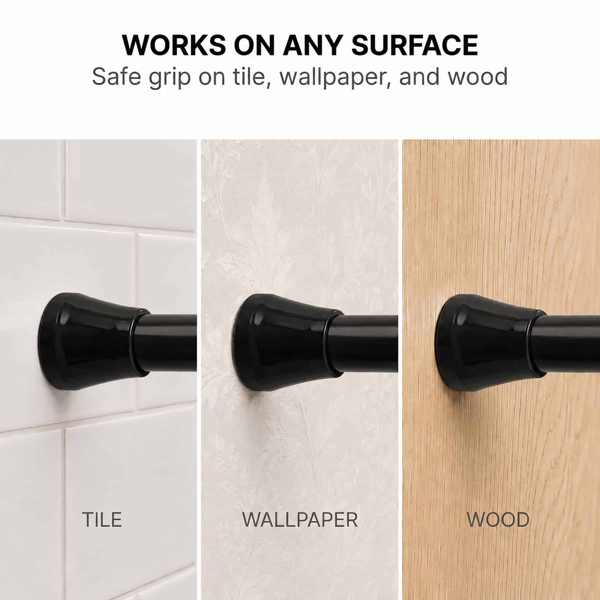 evideco-tringle-rideau-douche-extensible-28-47-pouces-noire image 6