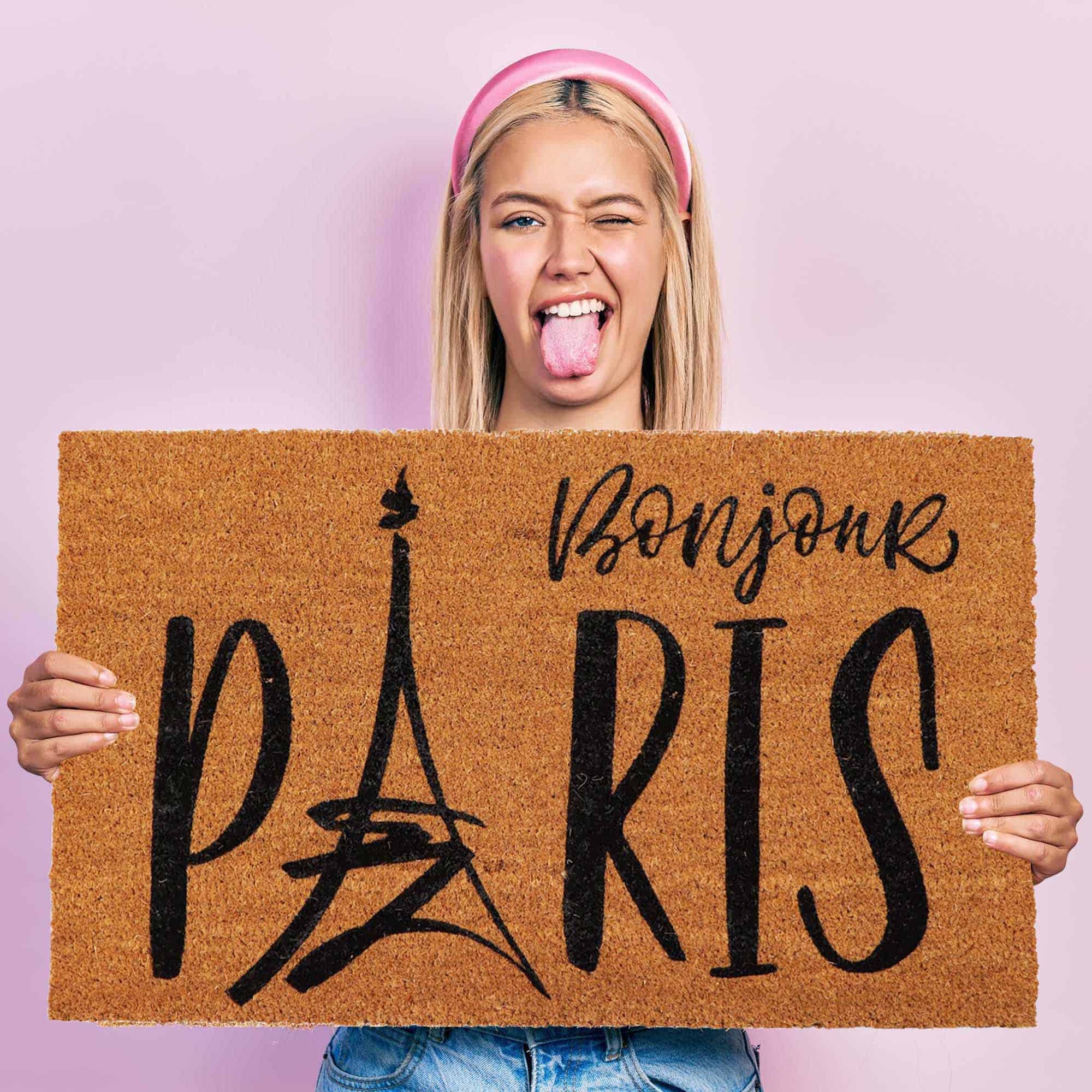 evideco-home-accessories-paillasson-coco-bonjour-paris-naturel-76x46 image 6