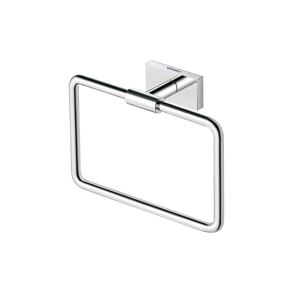 duravit-0099611000-anneau-porte-serviette-carr-chrom image 1
