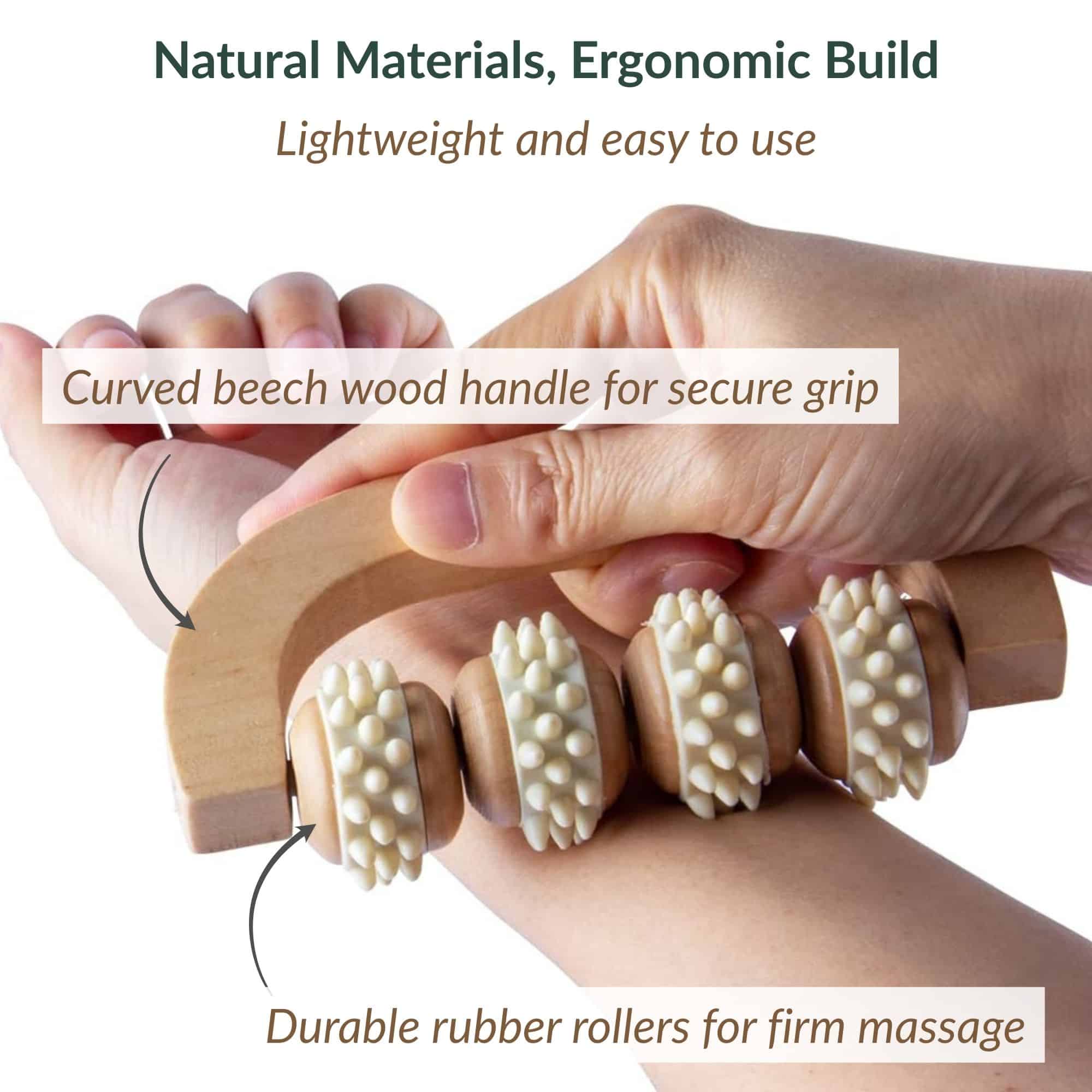 evideco-spa-wellness-rouleau-massage-bois-4-rouleaux image 8
