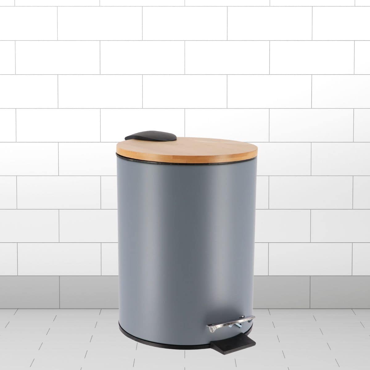 evideco-set-salle-de-bain-gris-bambou-6-pi-ces image 4