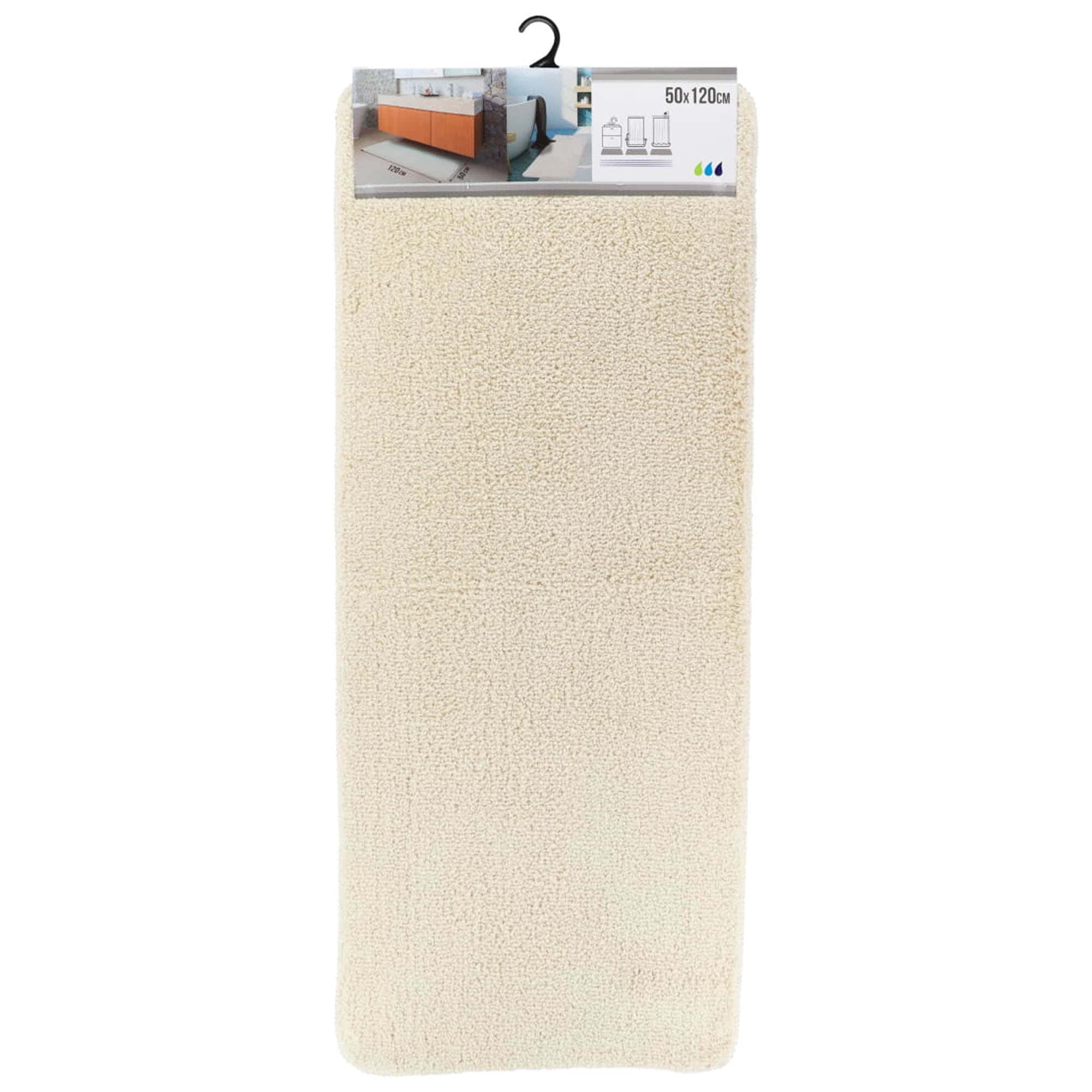 evideco-tapis-bain-cru-microfibre-122x51-cm image 6