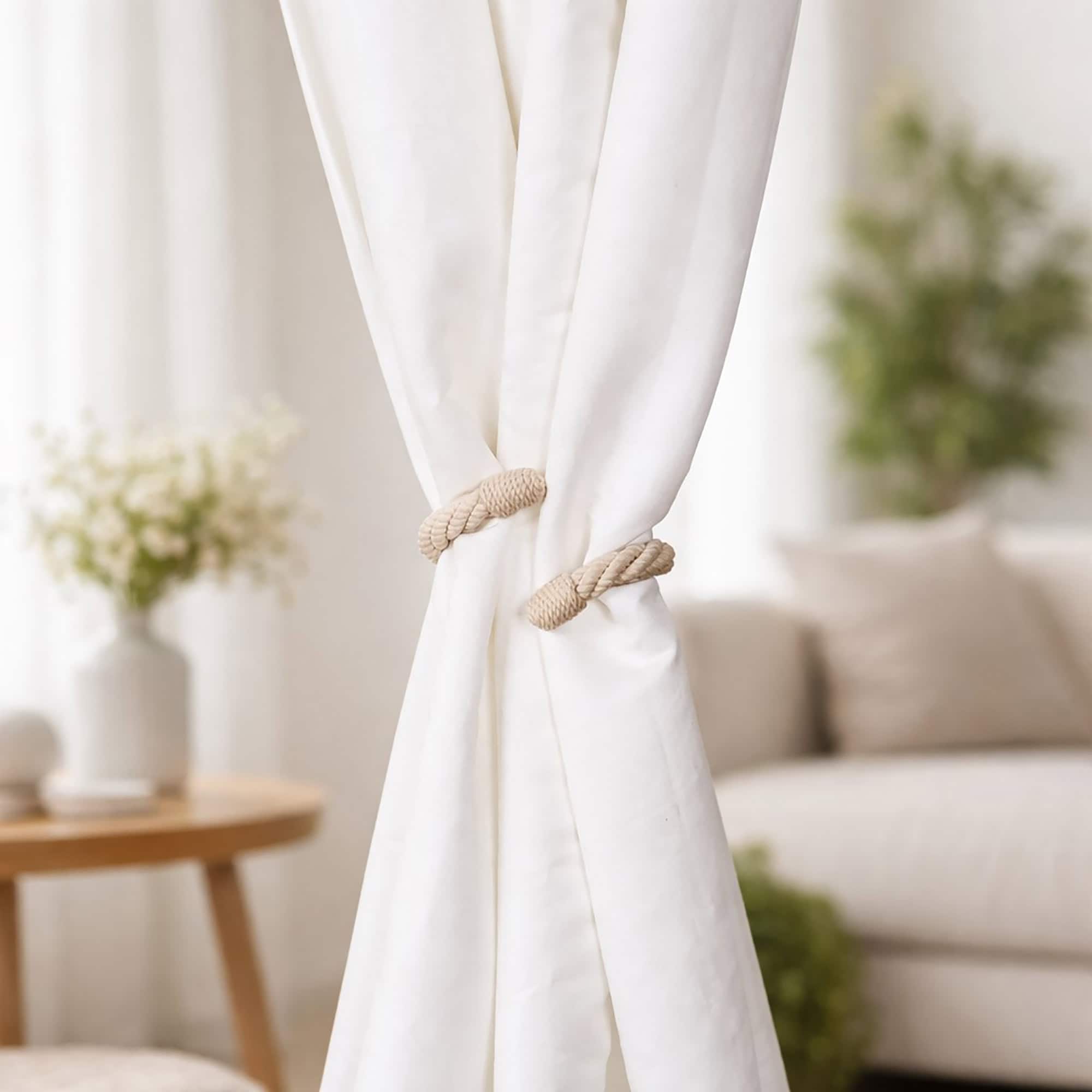 evideco-home-accessories-embrasse-rideau-corde-cru-attache-rideau image 1