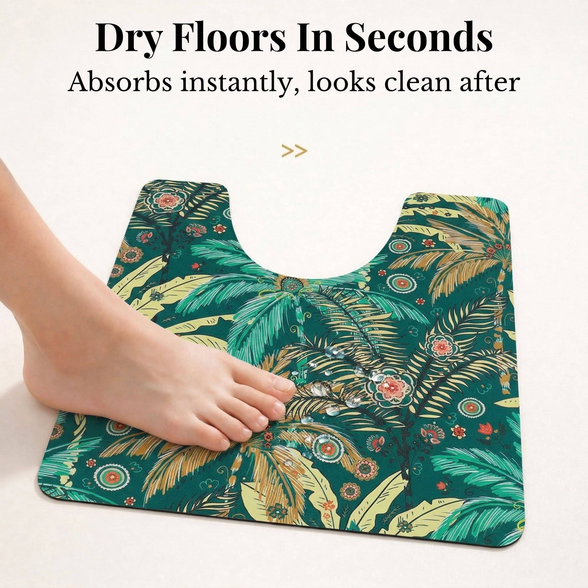 evideco-jungle-bloom-tapis-contour-wc-20x18-floral-antid-rapant image 2