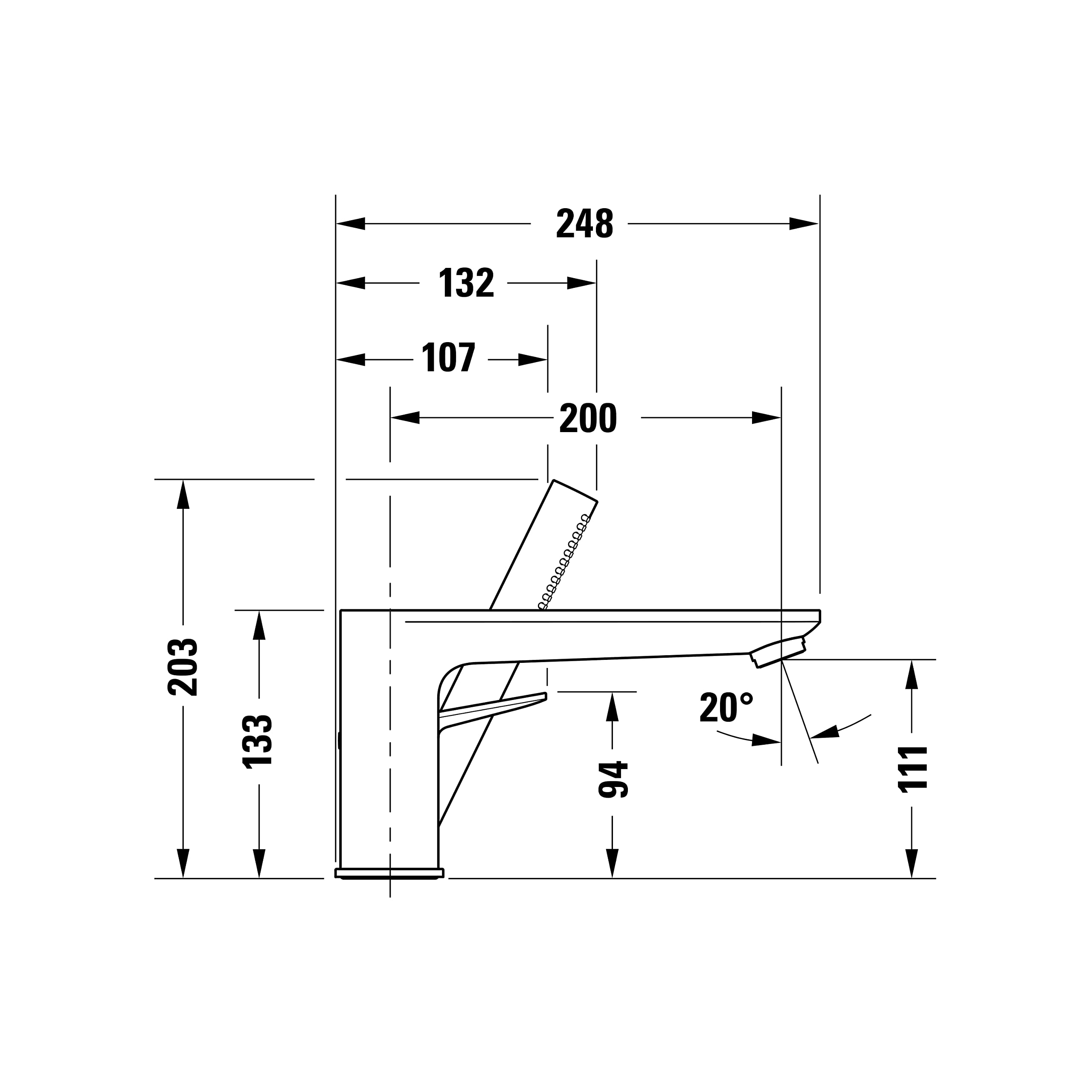 duravit-wave-mitigeur-baignoire-3-trous-chrom image 3
