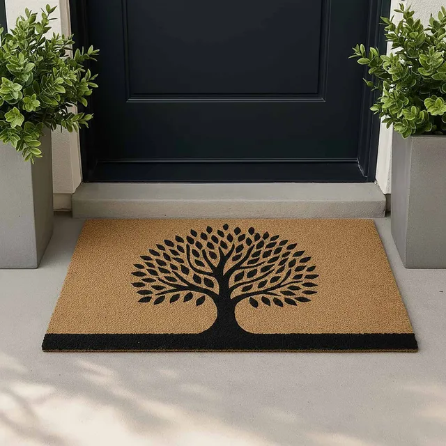 evideco-tree-of-life-paillasson-coco-76x46-cm-arbre-de-vie image 1