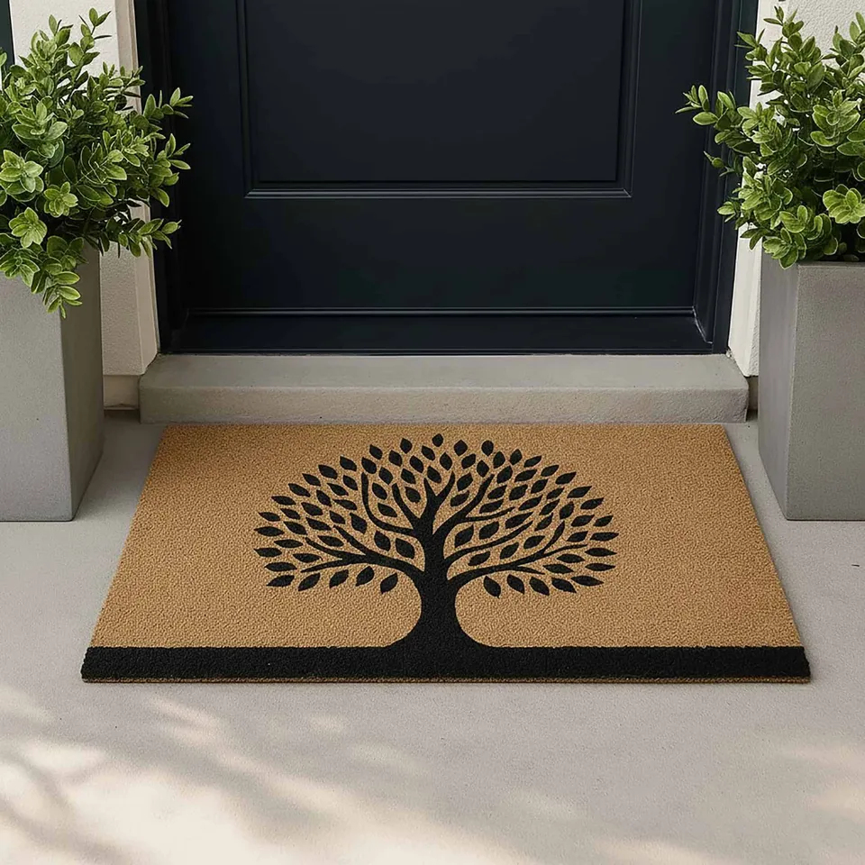 evideco-tree-of-life-paillasson-coco-76x46-cm-arbre-de-vie image 1
