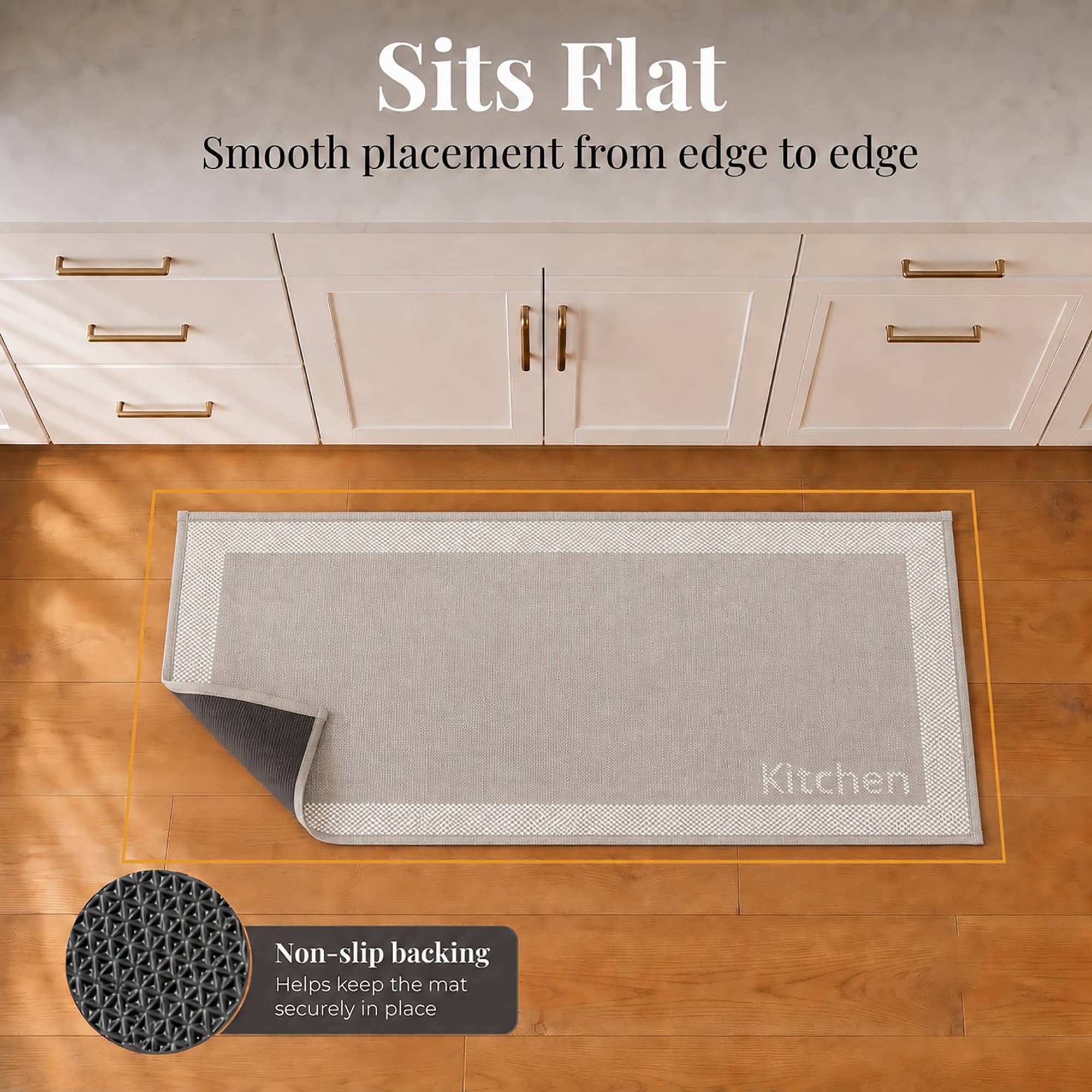 evideco-tapis-cuisine-runner-beige-bicolore-51x122-cm image 7