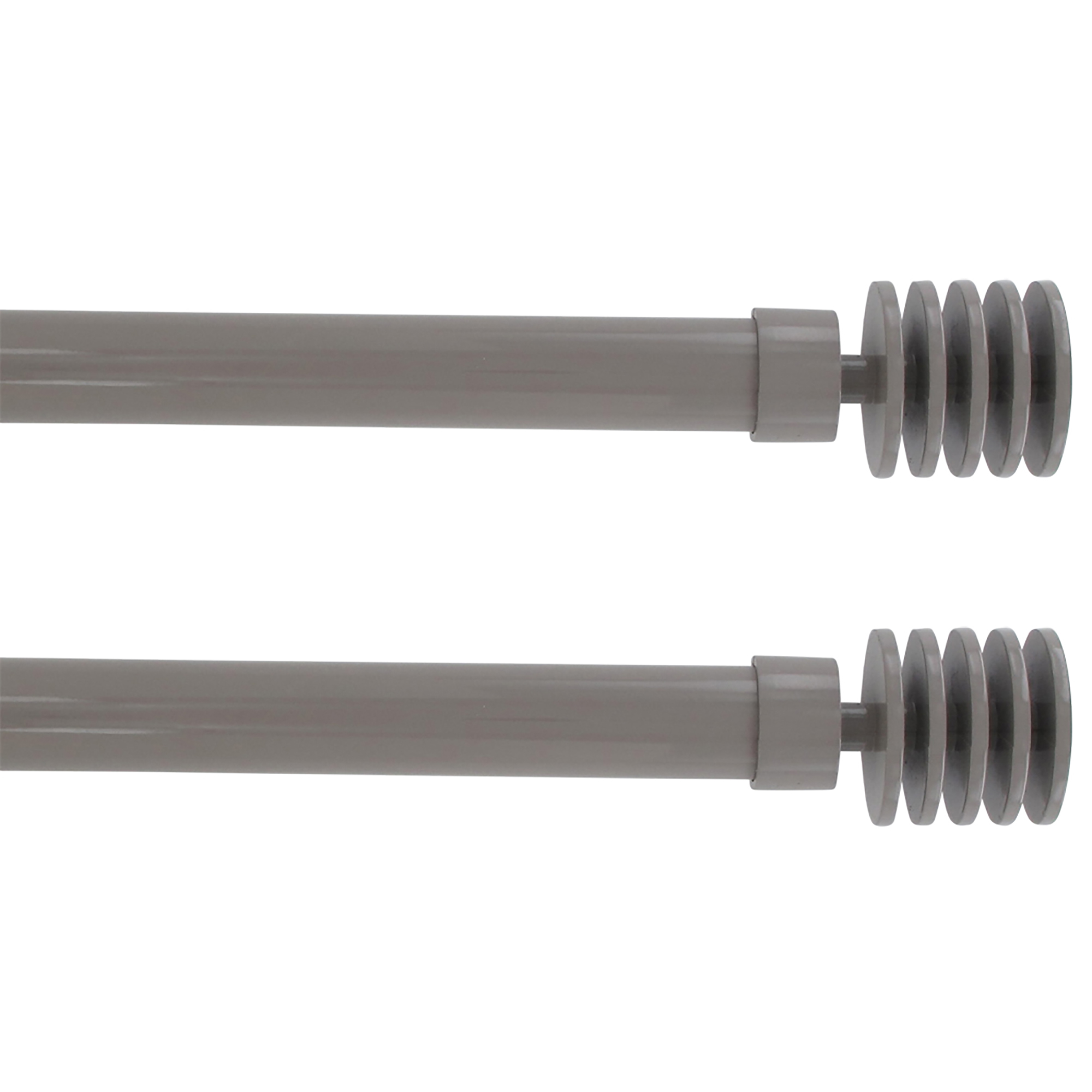 evideco-home-accessories-lot-2-tringles-rideaux-127-208-cm-taupe image 8