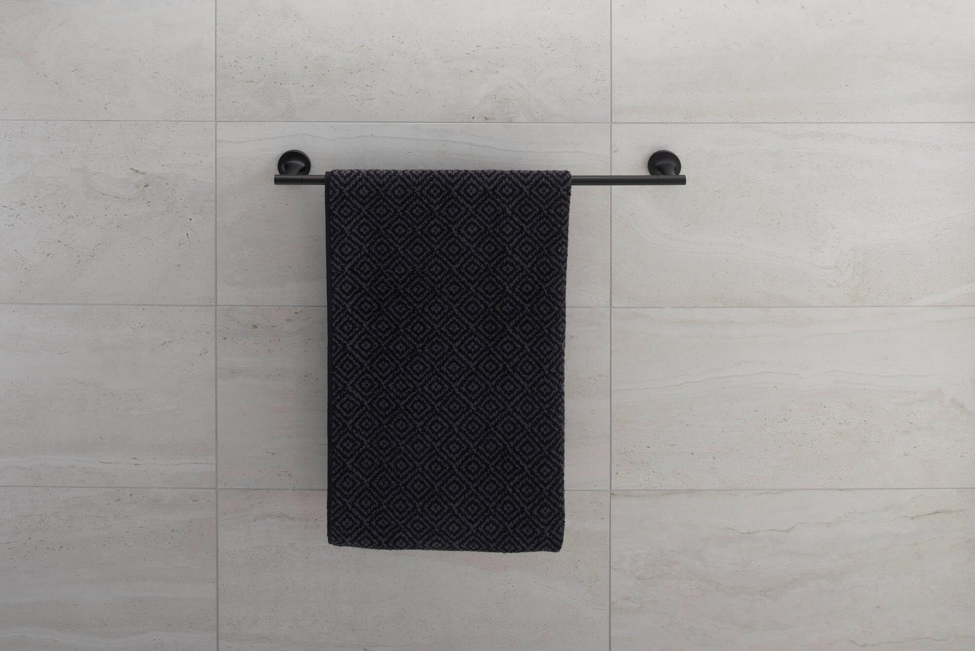 duravit-starck-t-porte-serviettes-mural-610-mm-noir-mat image 4