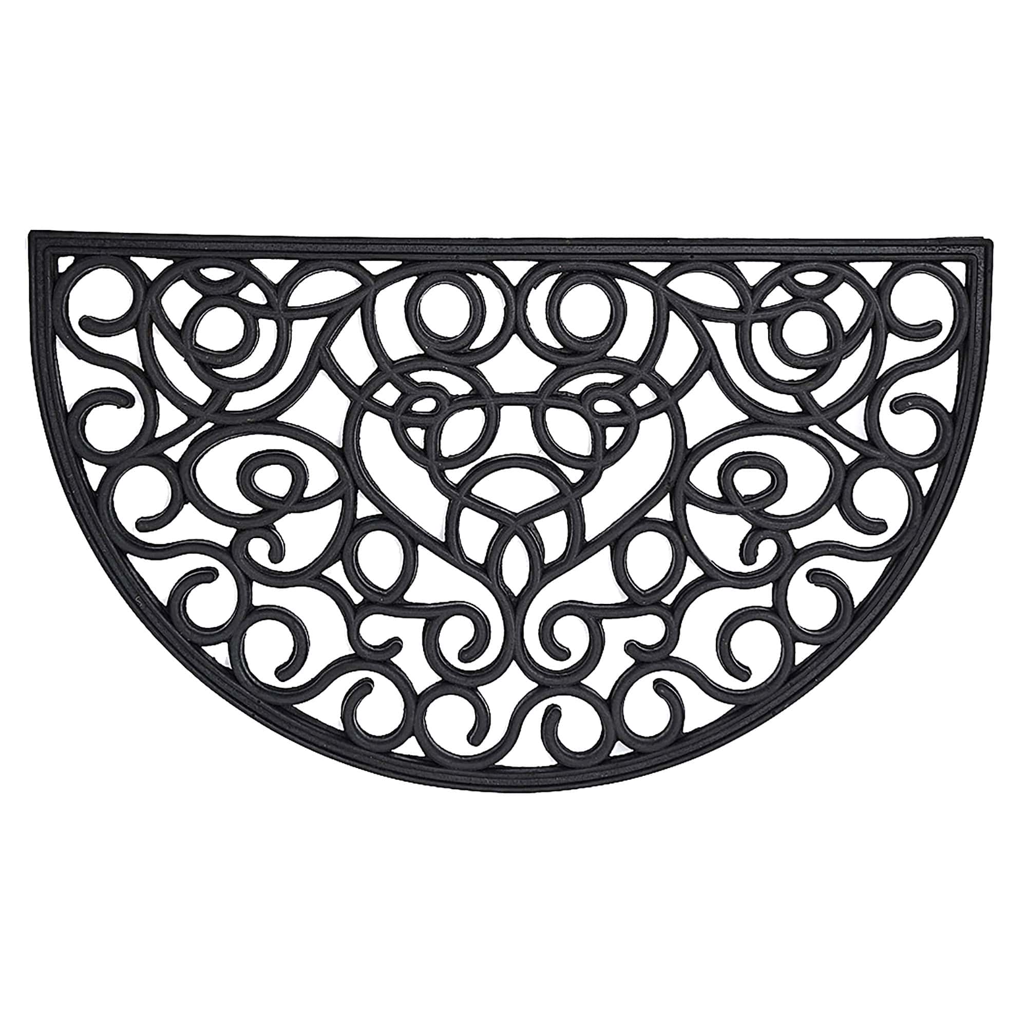 evideco-home-accessories-paillasson-demi-lune-noir-caoutchouc-76x46 image 8
