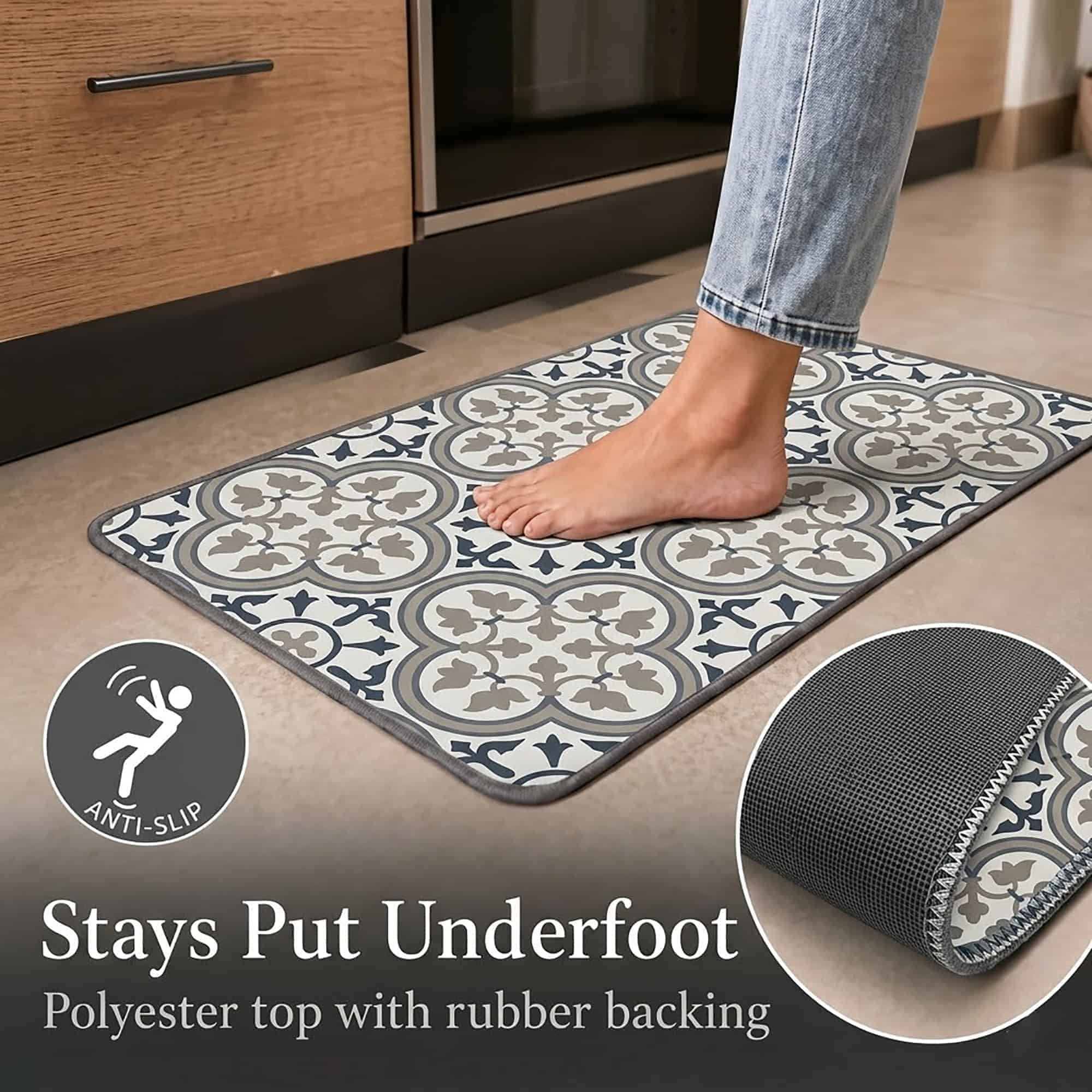 evideco-paco-tapis-cuisine-bleu-gris-carreaux-81x50cm image 3