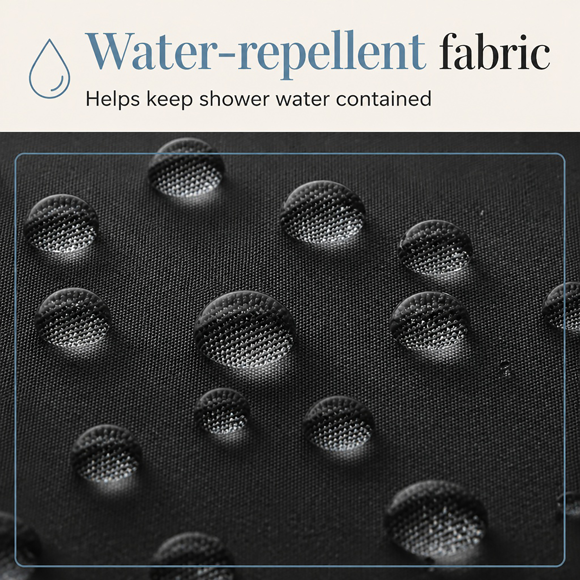 evideco-shower-rideau-douche-noir-extra-long-polyester-200x180-12-anneaux image 3