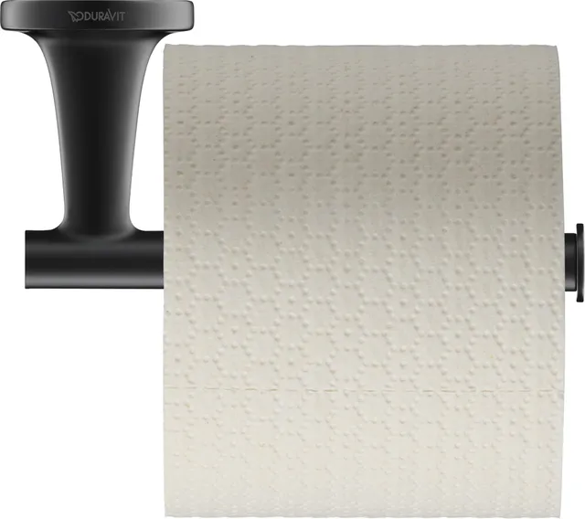 duravit-starck-t-porte-rouleau-papier-wc-noir-mat-lat-ral image 1