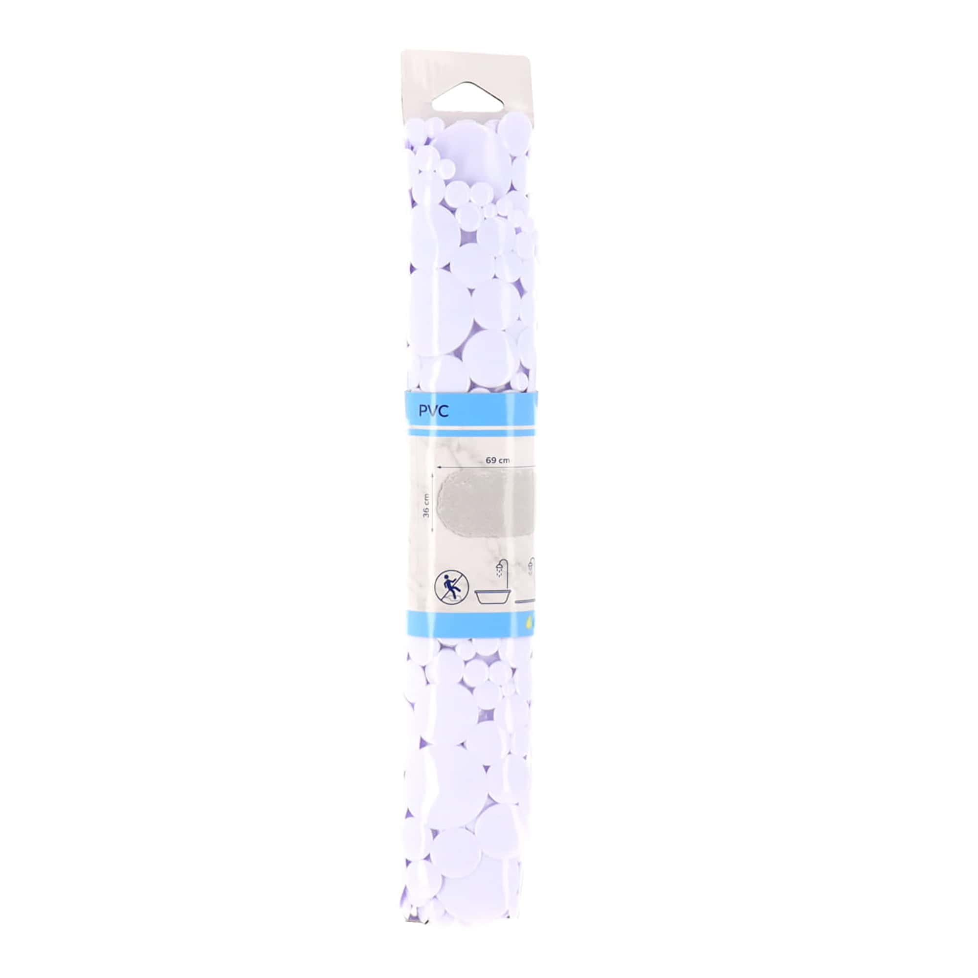 evideco-bubbles-tapis-baignoire-ovale-antid-rapant-blanc-71x38-cm image 6