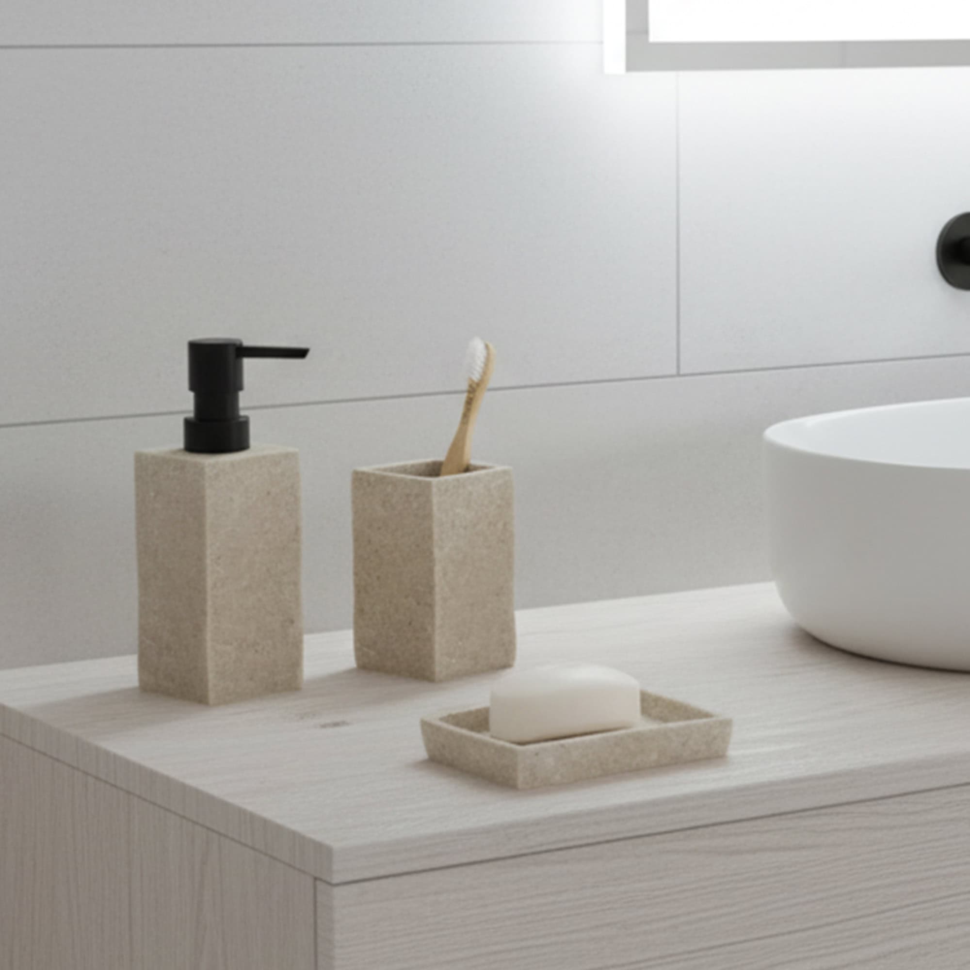 evideco-stone-distributeur-savon-r-sine-naturel image 2