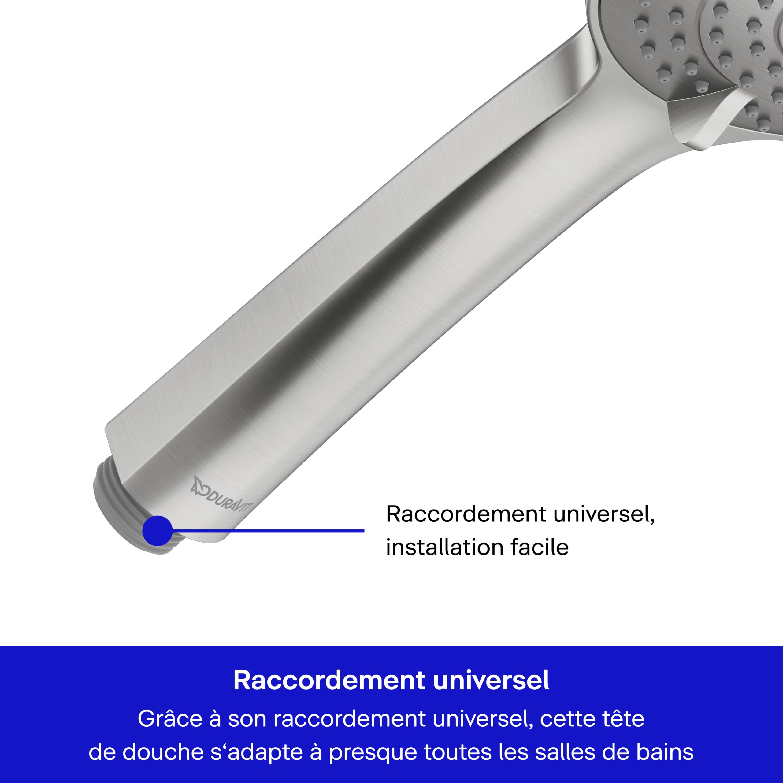 duravit-universal-uv0652016070-douchette-3-jets-inox-bross image 5