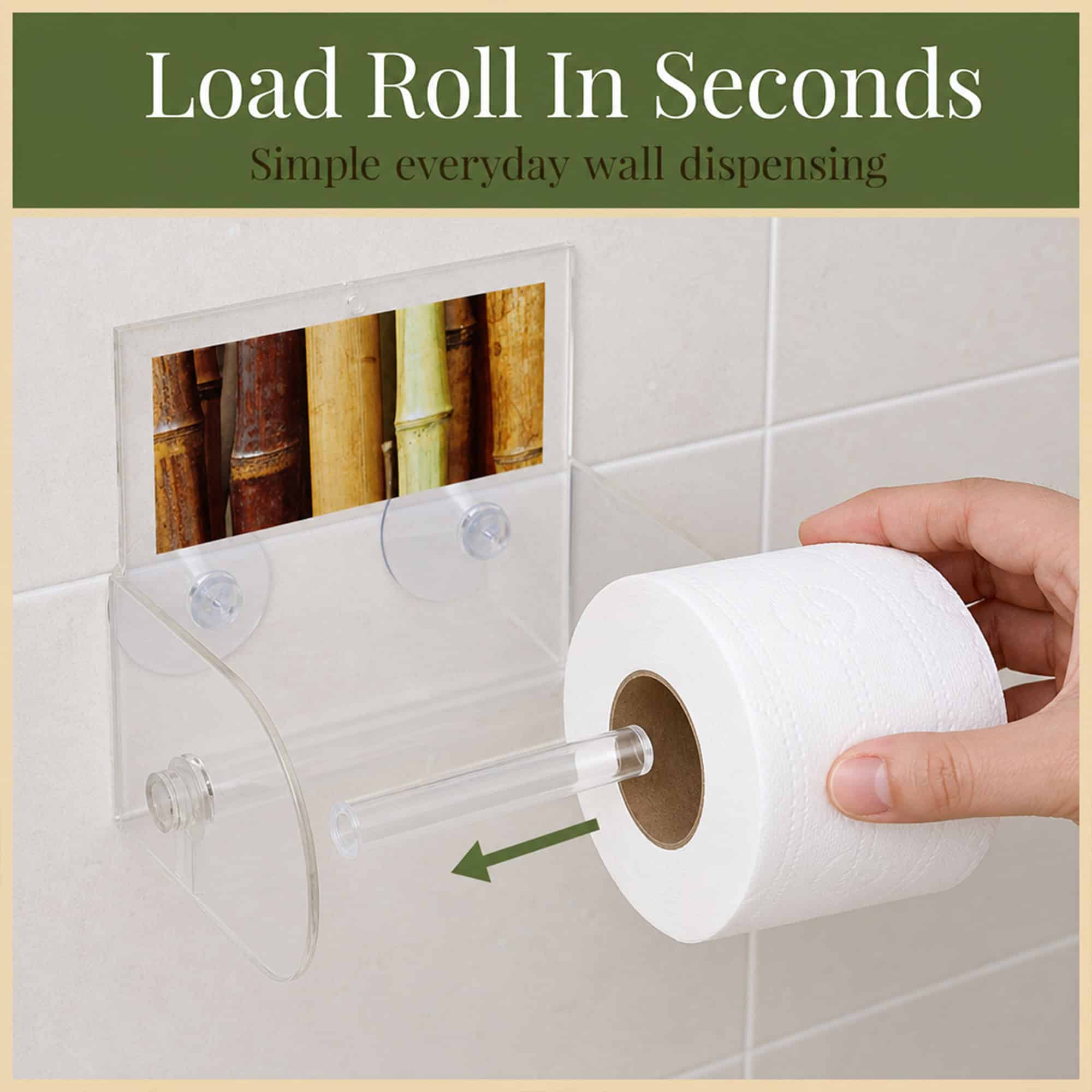 evideco-java-d-rouleur-papier-toilette-porte-rouleau-ventouse image 3