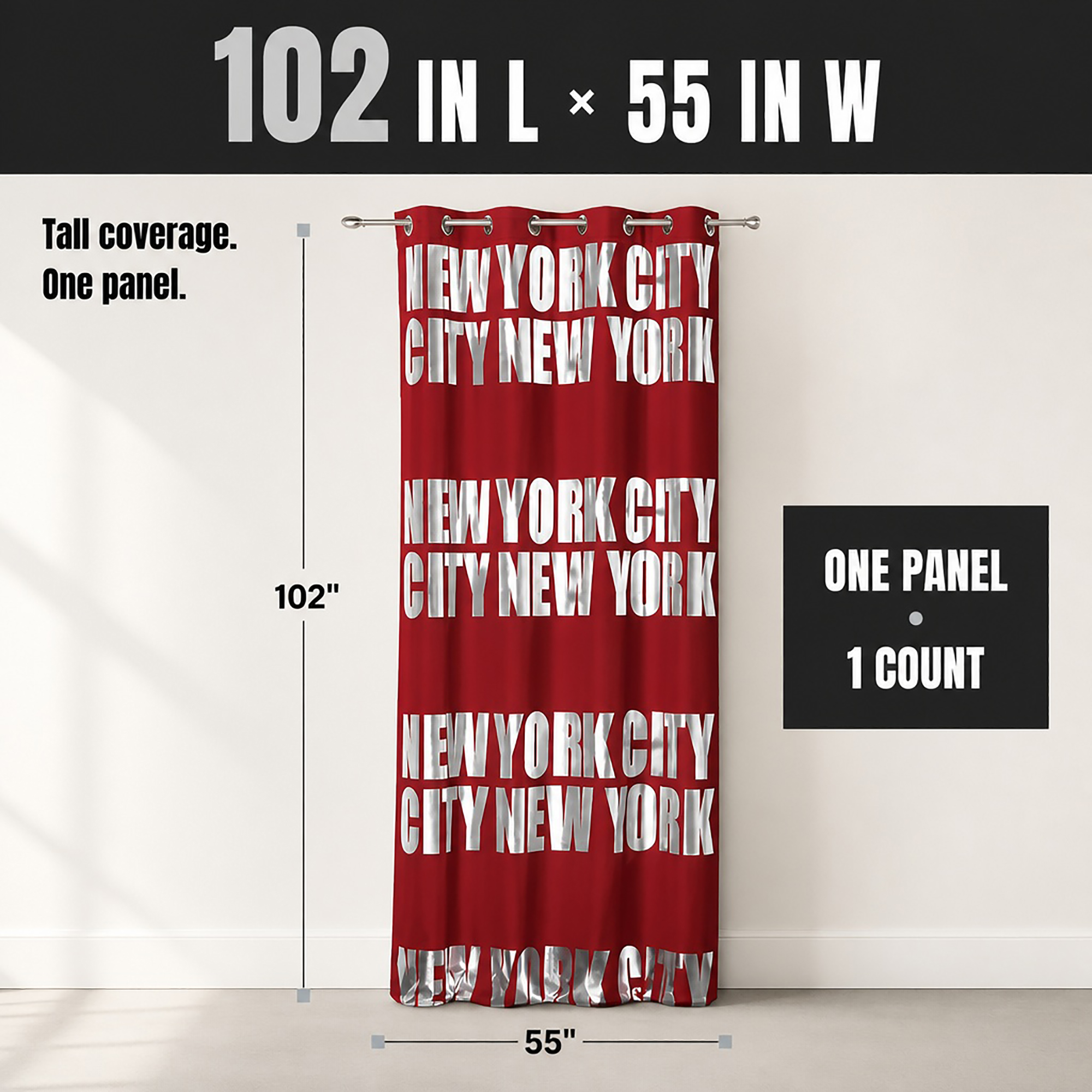 evideco-home-accessories-rideau-occultant-new-york-rouge-260x140 image 2