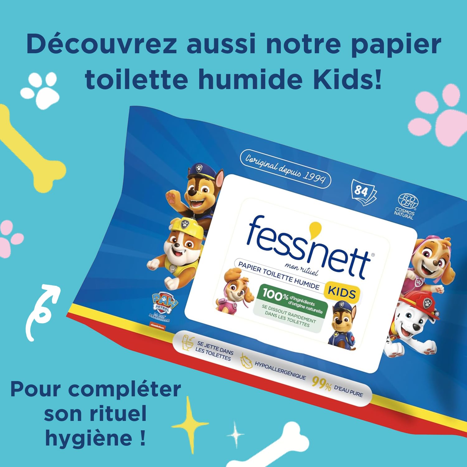 fess-nett-papier-toilette-sec-enfant-6-rouleaux-pat-patrouille image 7