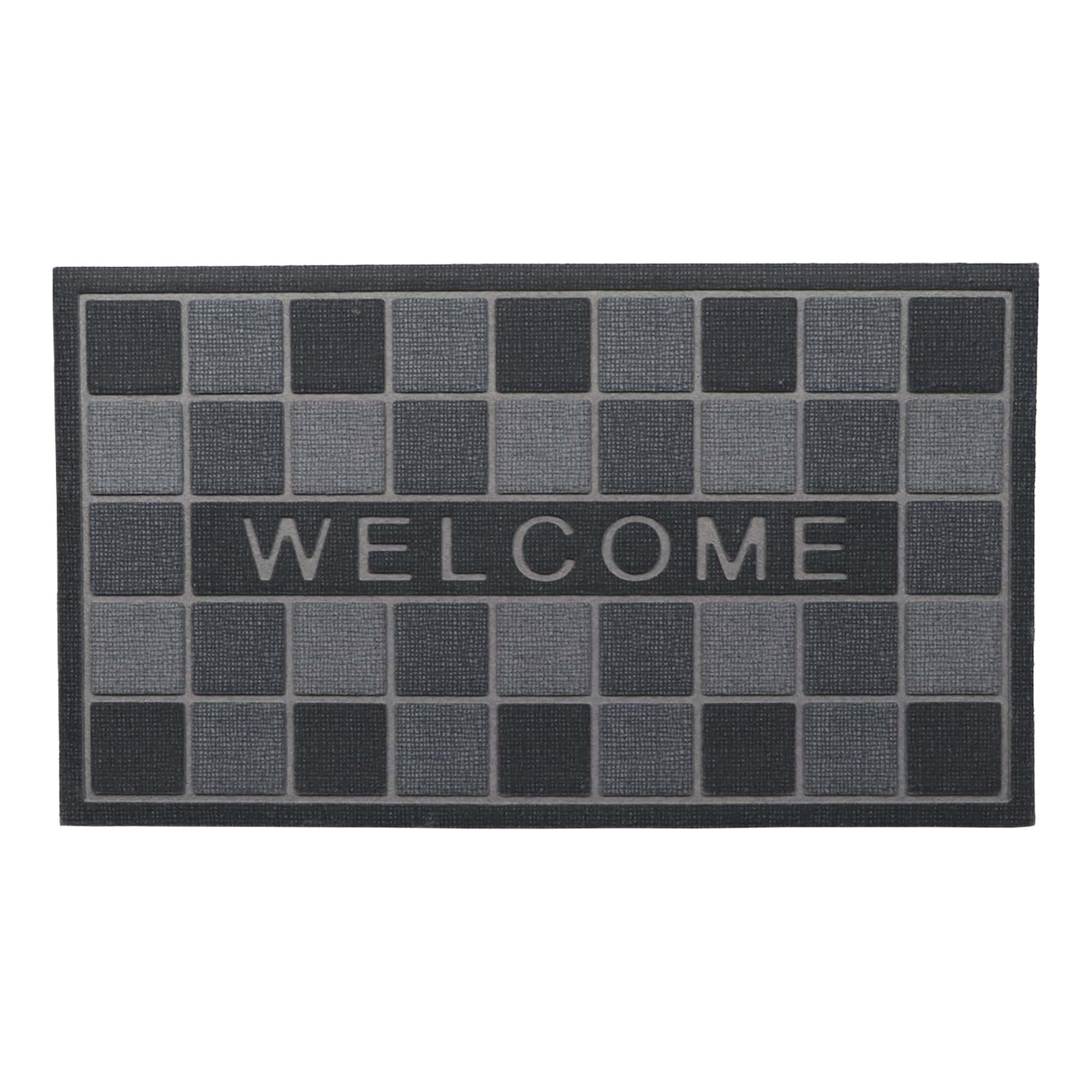 evideco-home-accessories-tapis-caoutchouc-welcome-gris-30x17 image 8