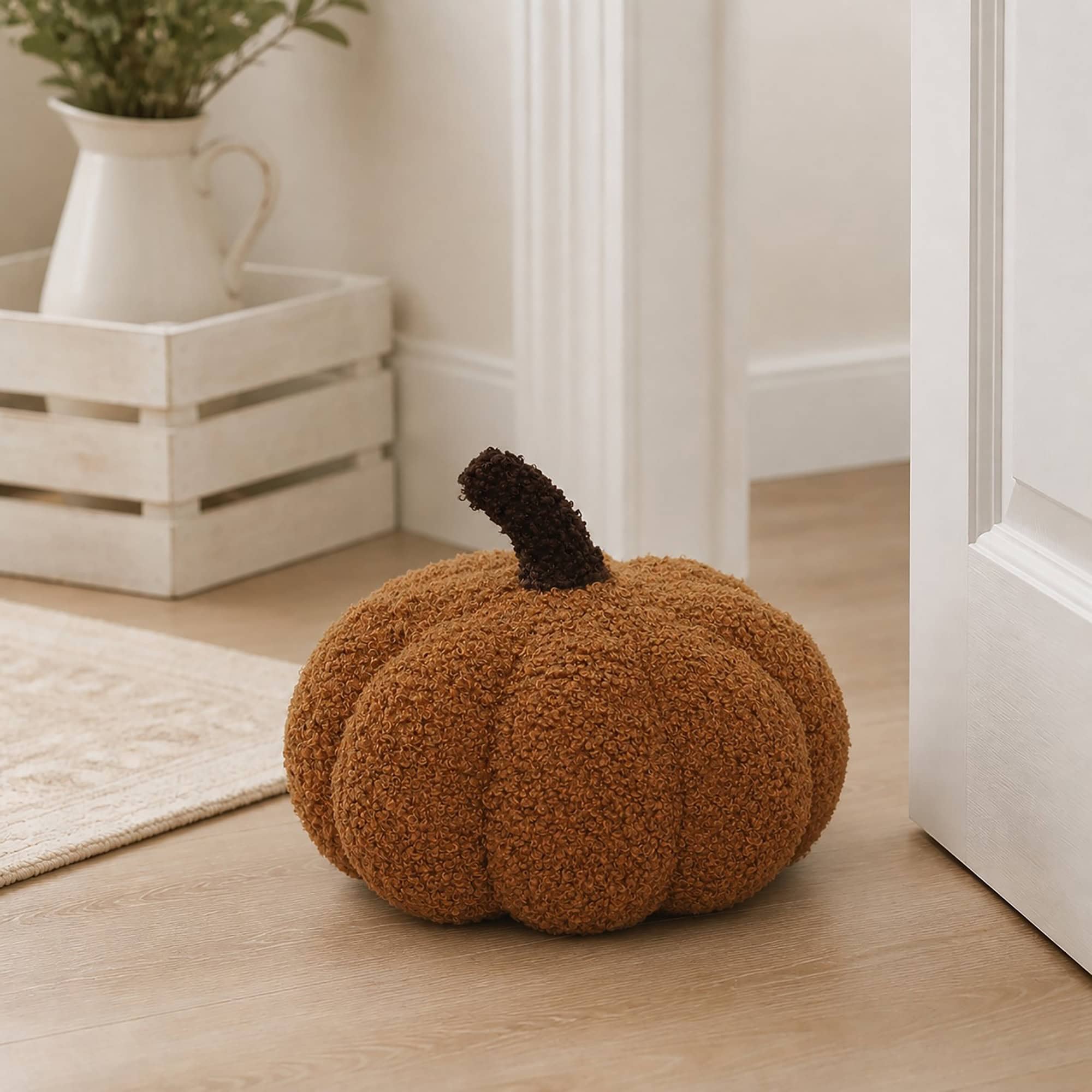 evideco-home-accessories-cale-porte-citrouille-cannelle-boucl image 8